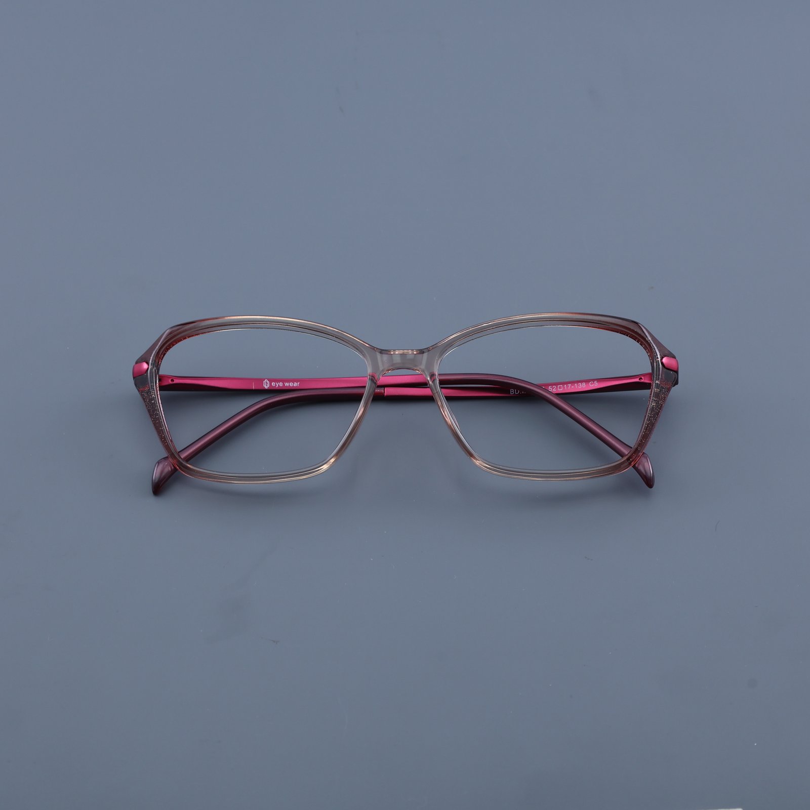 OG Cherry Glow | Red Gradient Square Eyeglasses