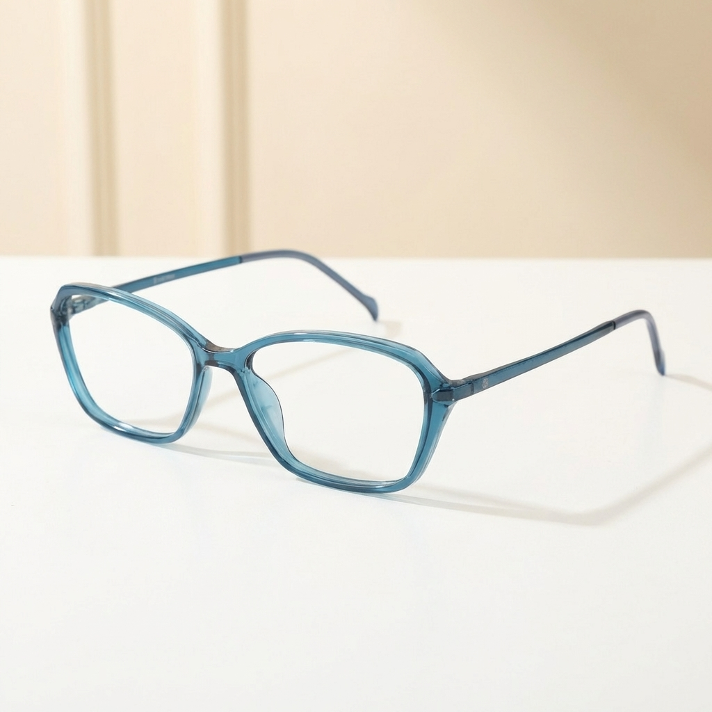 OG Cherry Glow | Red Gradient Square Eyeglasses