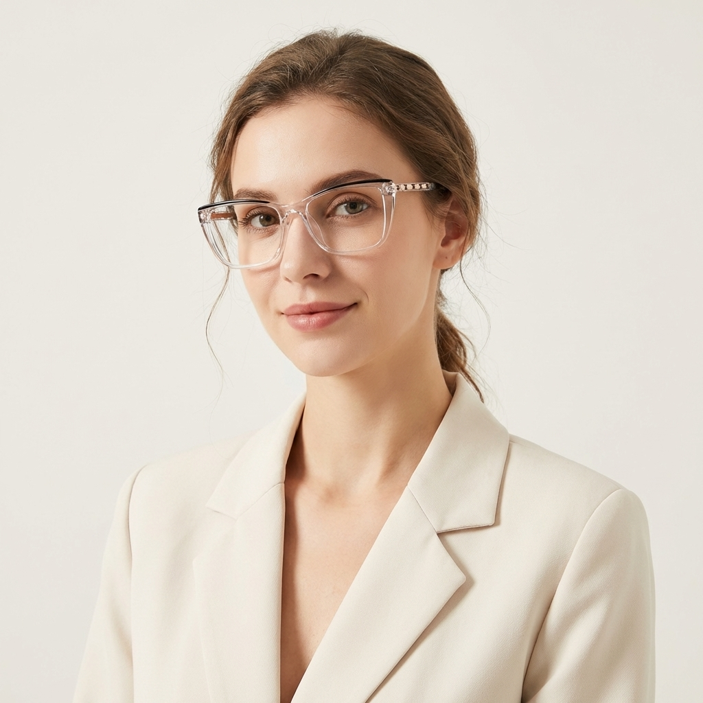 OG Cocoa Fade | Brown Gradient Square Eyeglasses