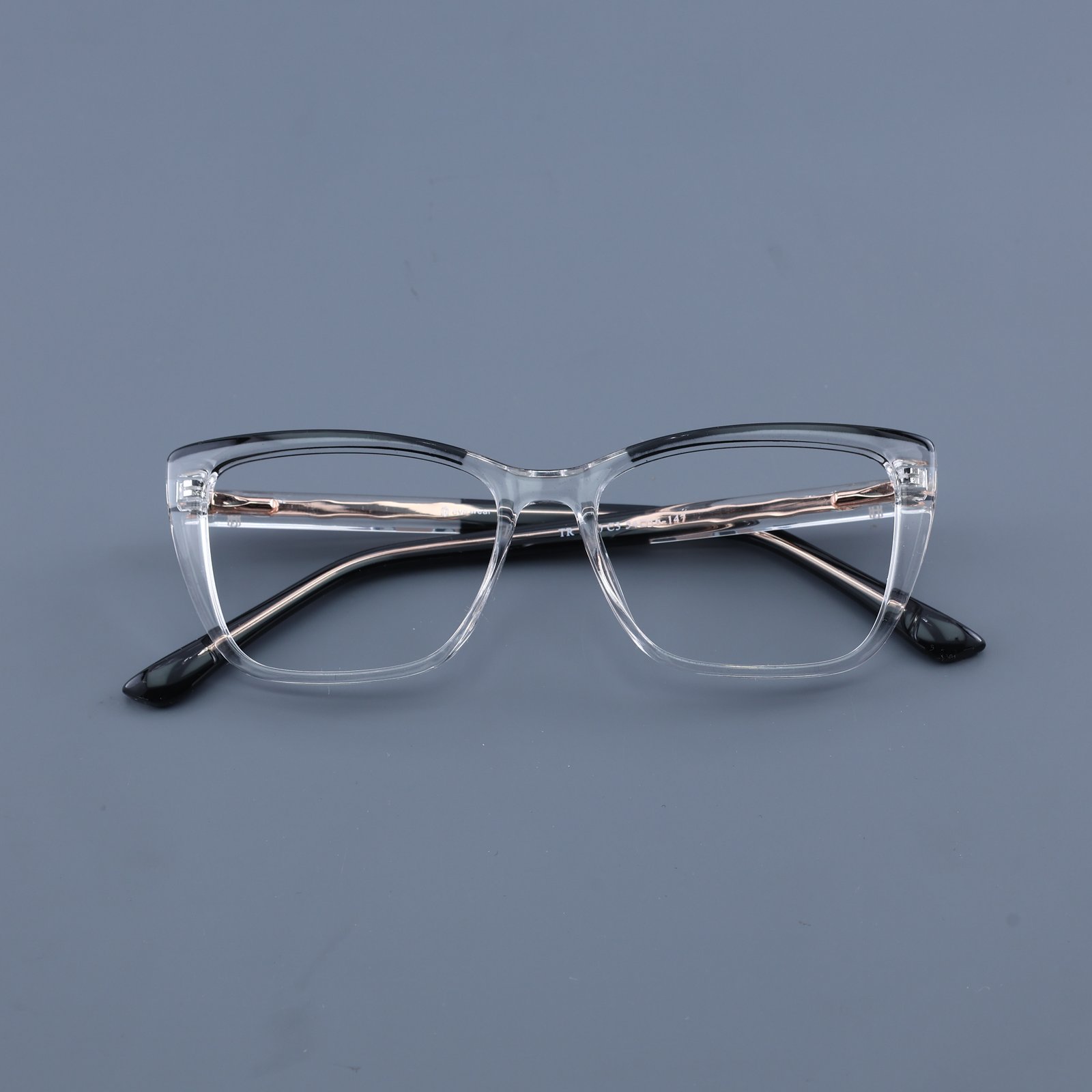 OG Cocoa Fade | Brown Gradient Square Eyeglasses