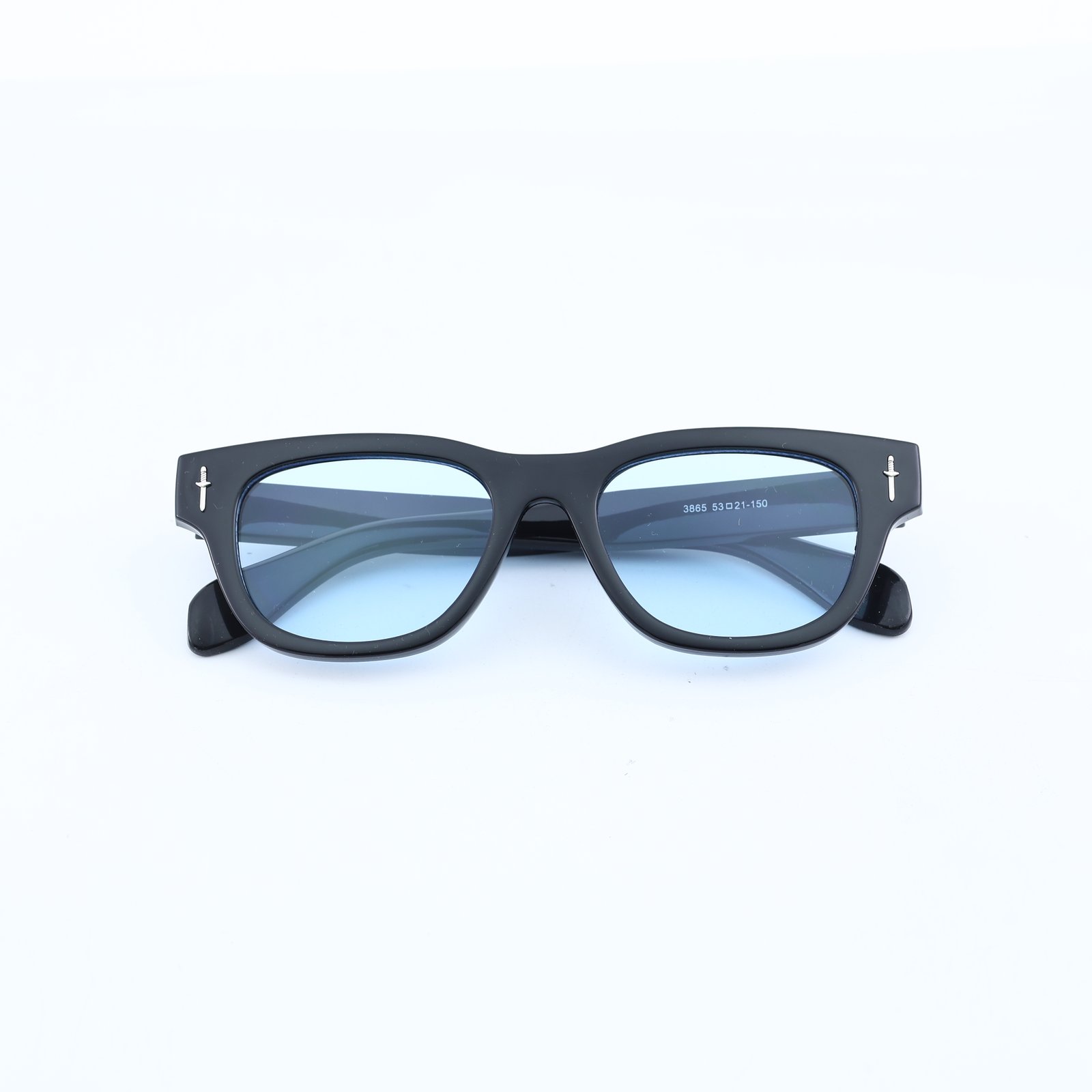 OG Cross Ice | Sleek Blue Tint Wayfarer Sunglasses