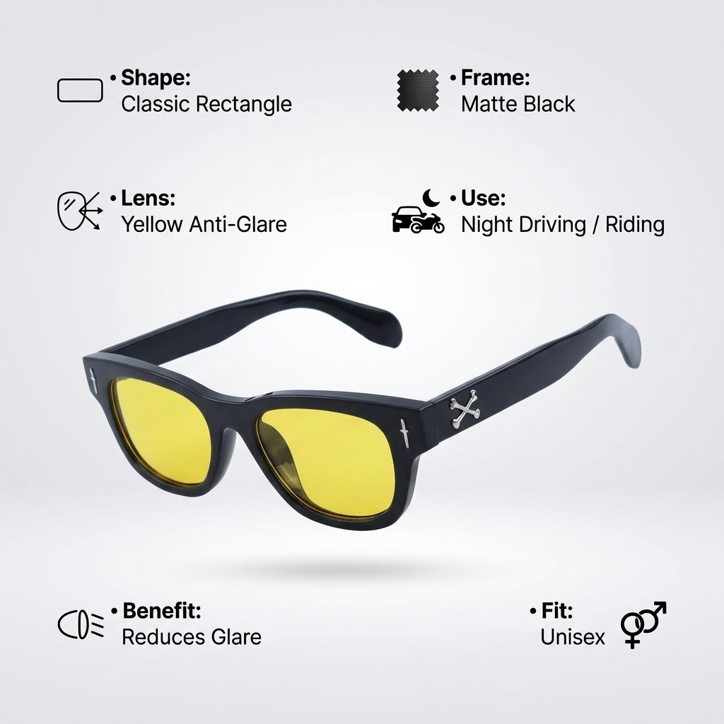 OG Cross Ice | Sleek Blue Tint Wayfarer Sunglasses