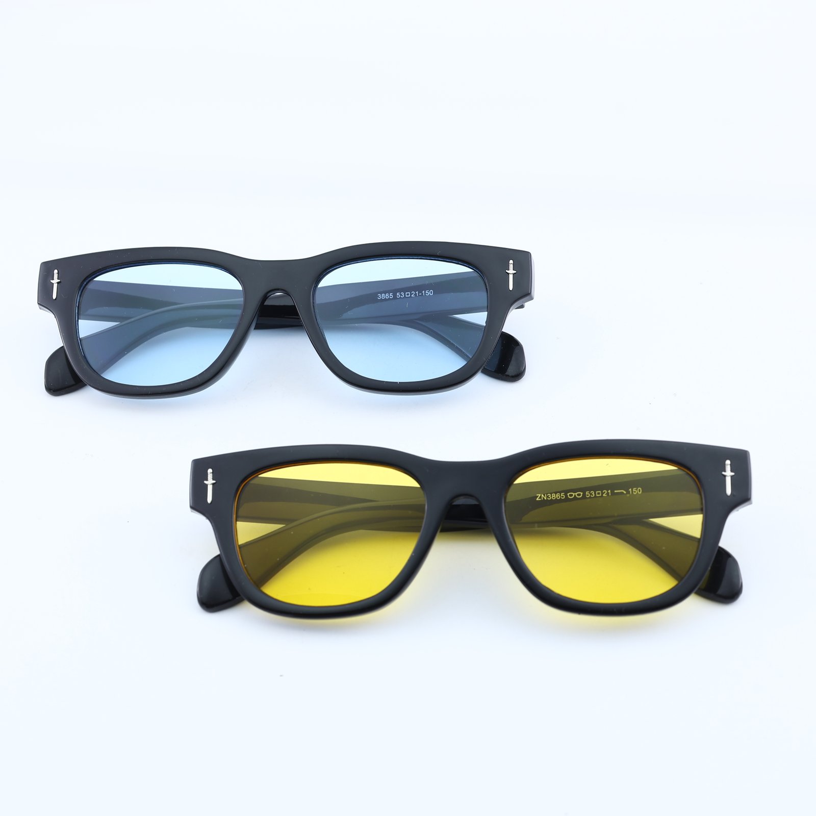 OG Cross Ice | Sleek Blue Tint Wayfarer Sunglasses