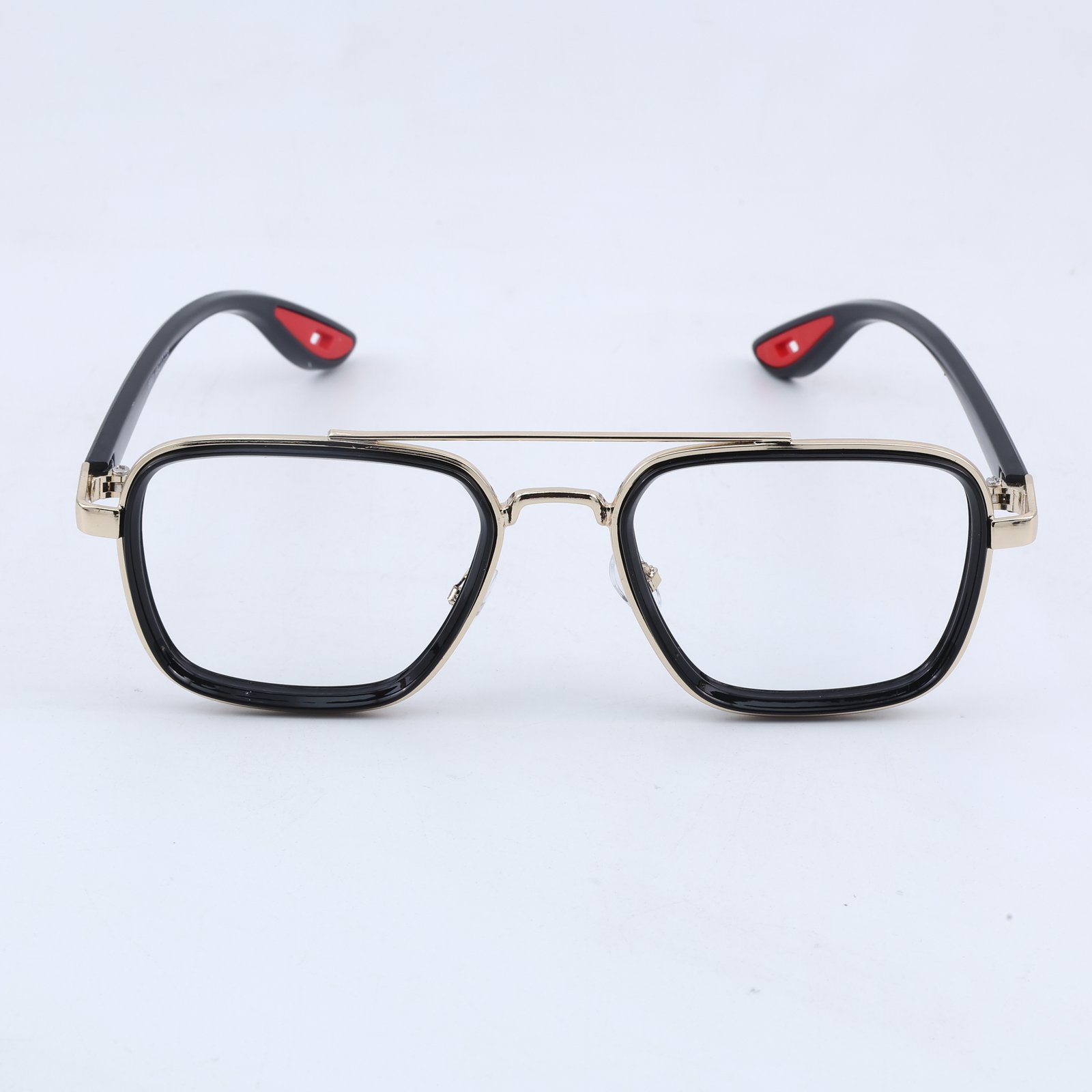 OG Crystal Air | Transparent Square Aviator Eyeglasses