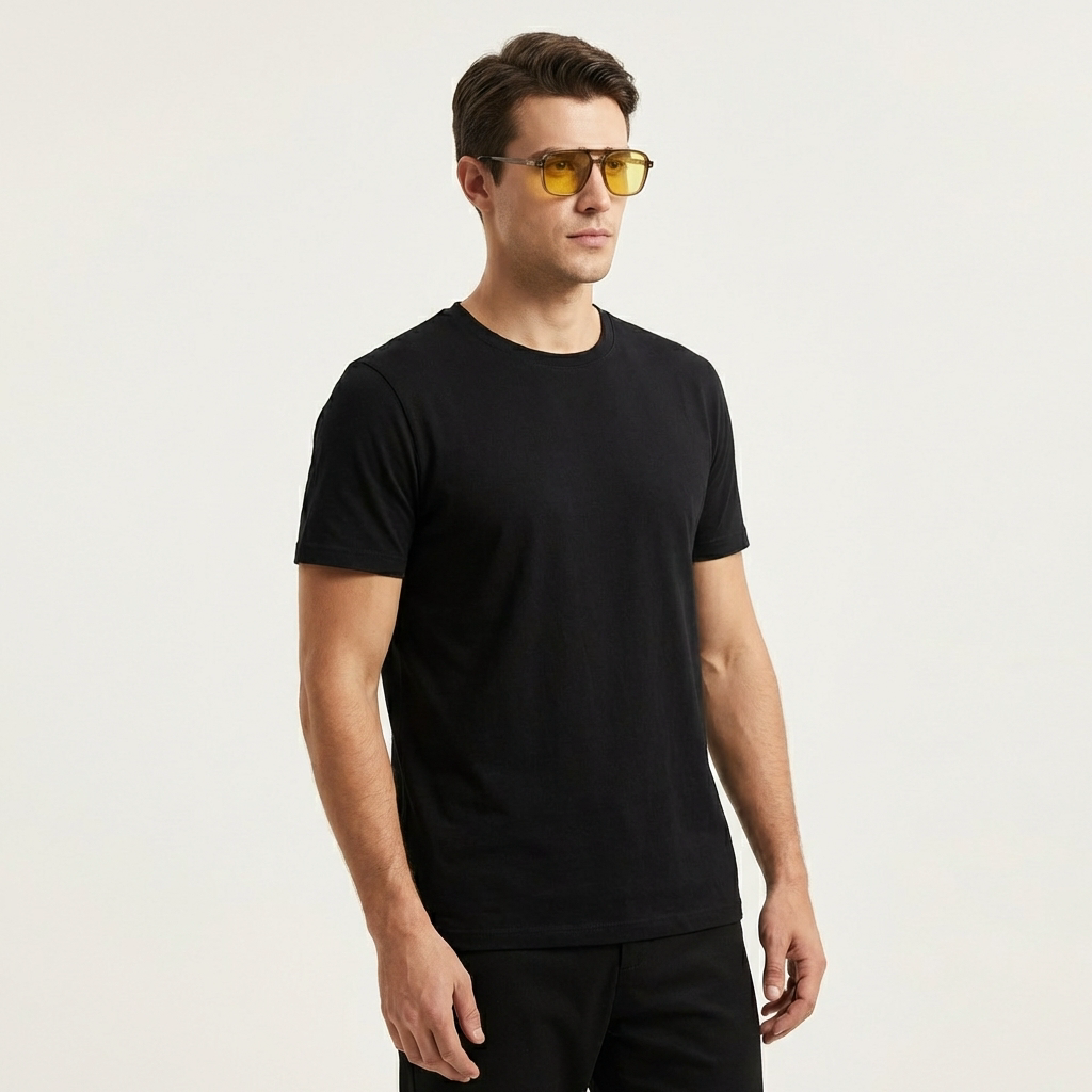 OG Crystal Dusk | Transparent Aviator Square  Clip on Sunglasses