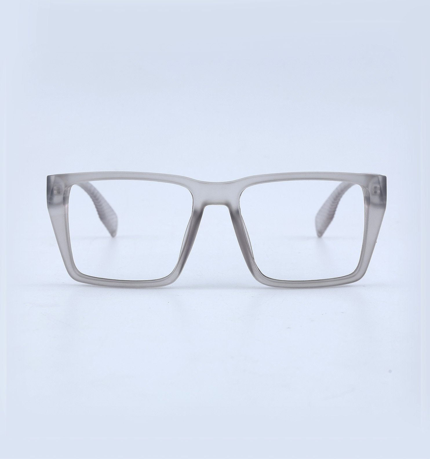 OG Crystal Edge Full Rim Square Eyeglasses | Transparent Premium Optical Frame