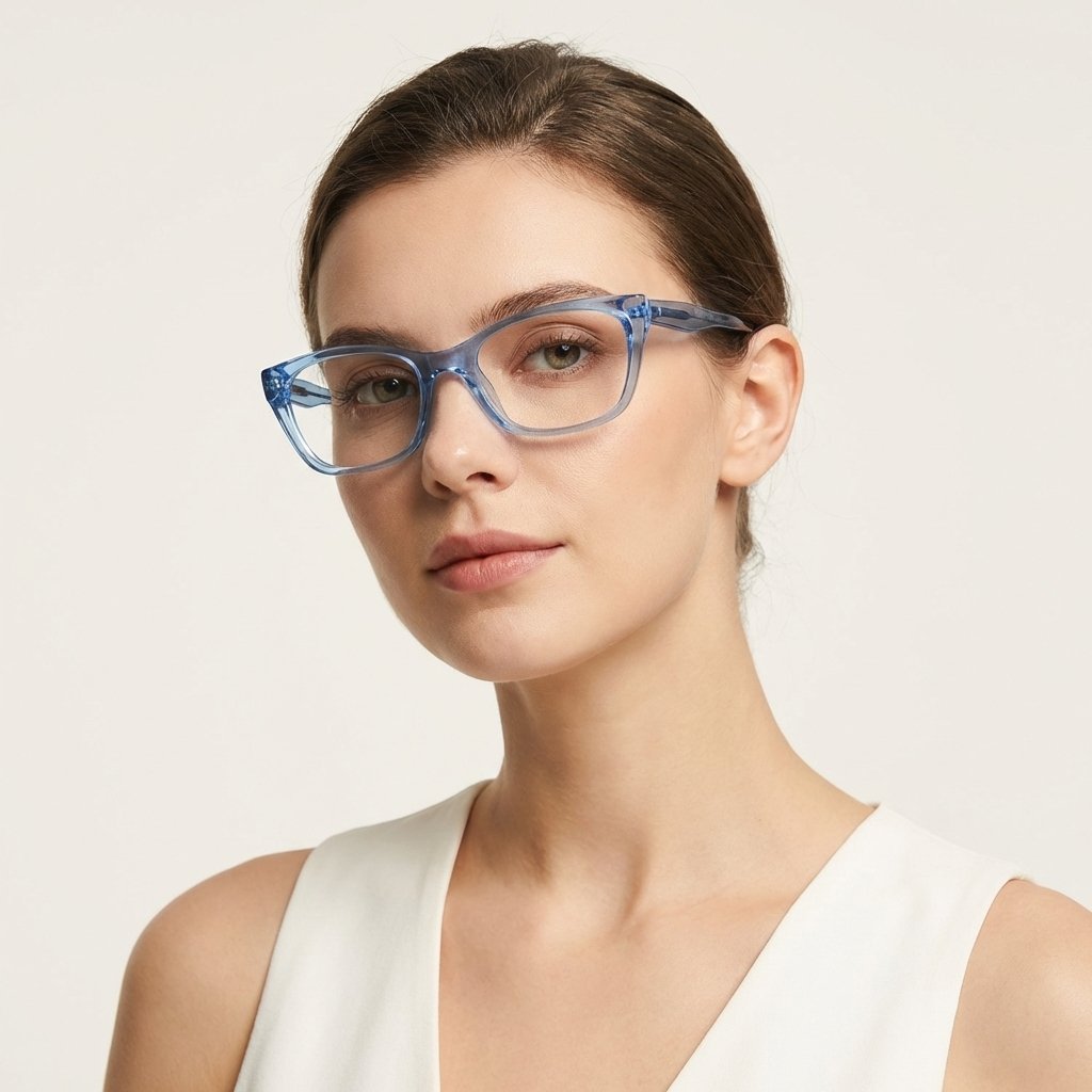 OG Crystal Smoke | Transparent Grey Slim Eyeglasses