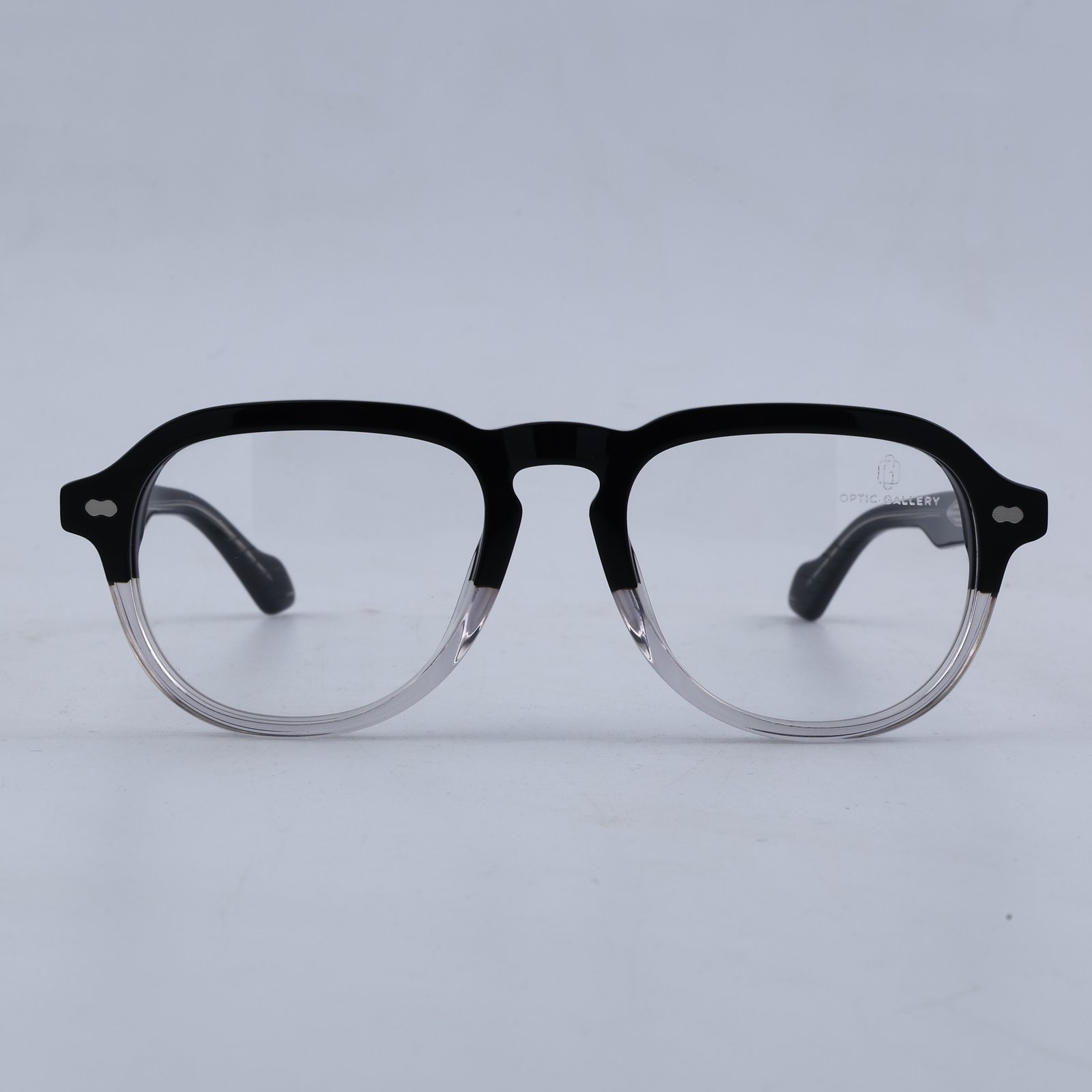 OG Eclipse Clip-On | Premium Black & Gold Magnetic Clip-On Eyeglasses with Dual-Layer Luxury Frame Design