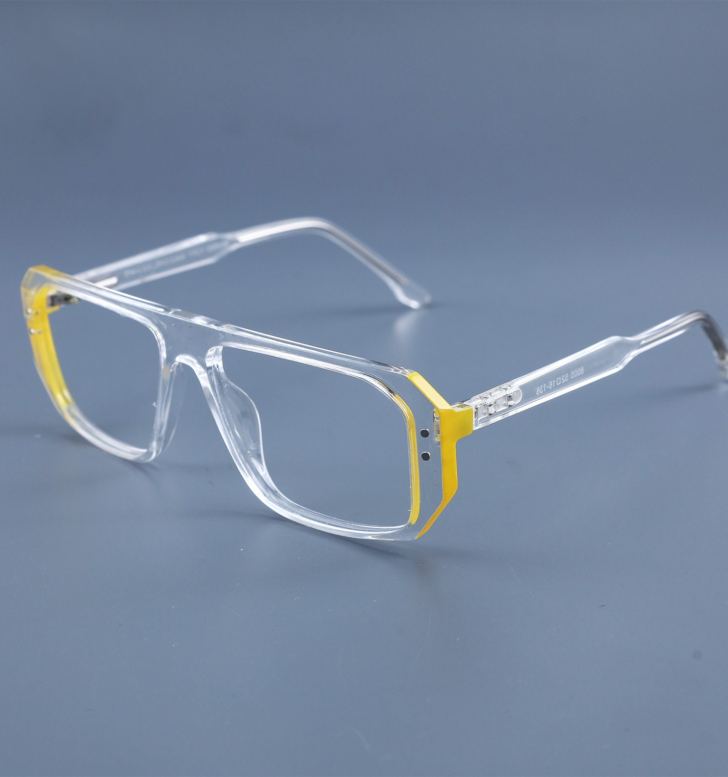 OG Edge Full Rim Square Eyeglasses | Premium Sharp Design Optical Frame for Men