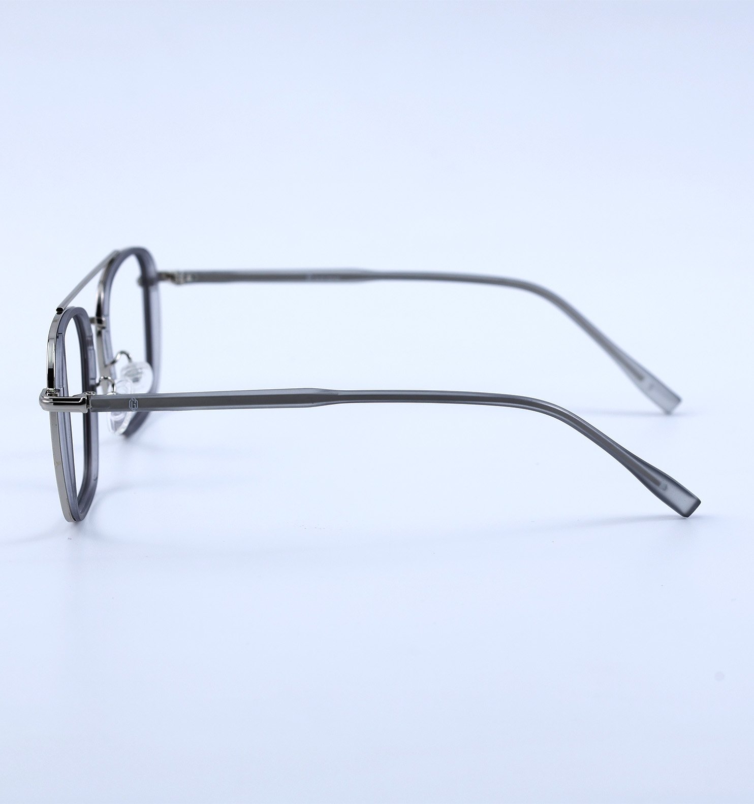 OG Elite Metal Aviator Square Full Rim Eyeglasses for Men