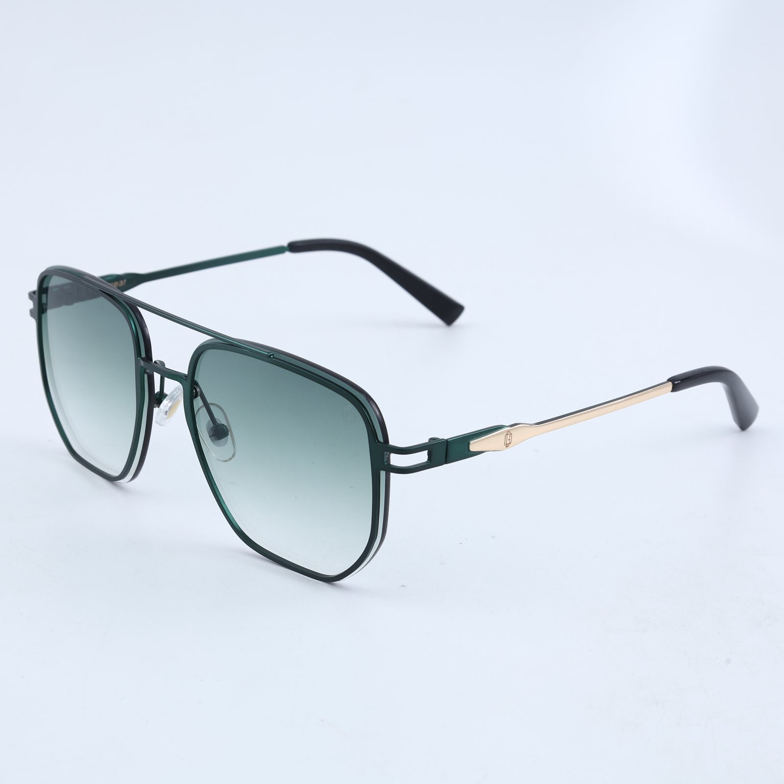 OG Emerald Pilot | Green Double-Bridge Aviator Sunglasses