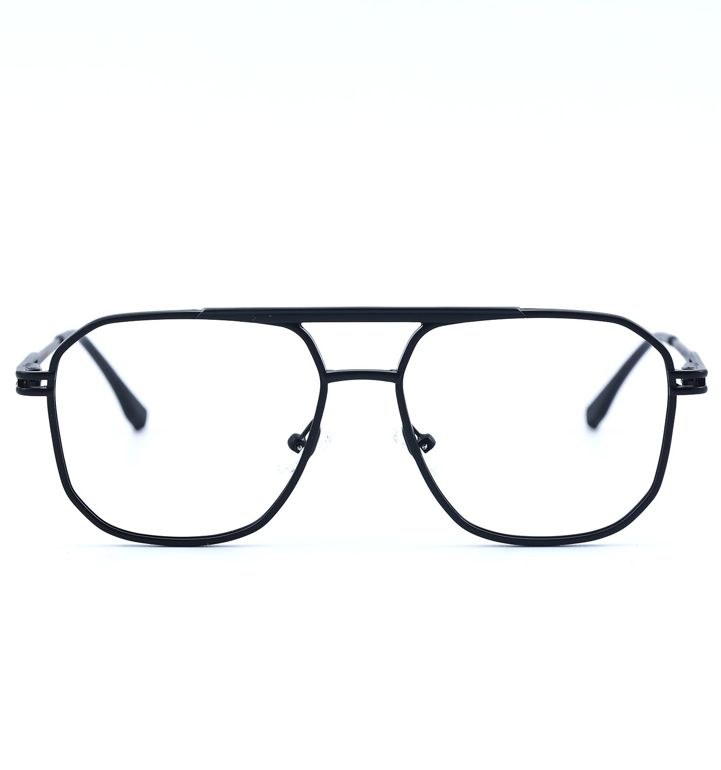 OG Falcon Metal Square Eyeglasses for Men | Premium Full Rim Optical Frame