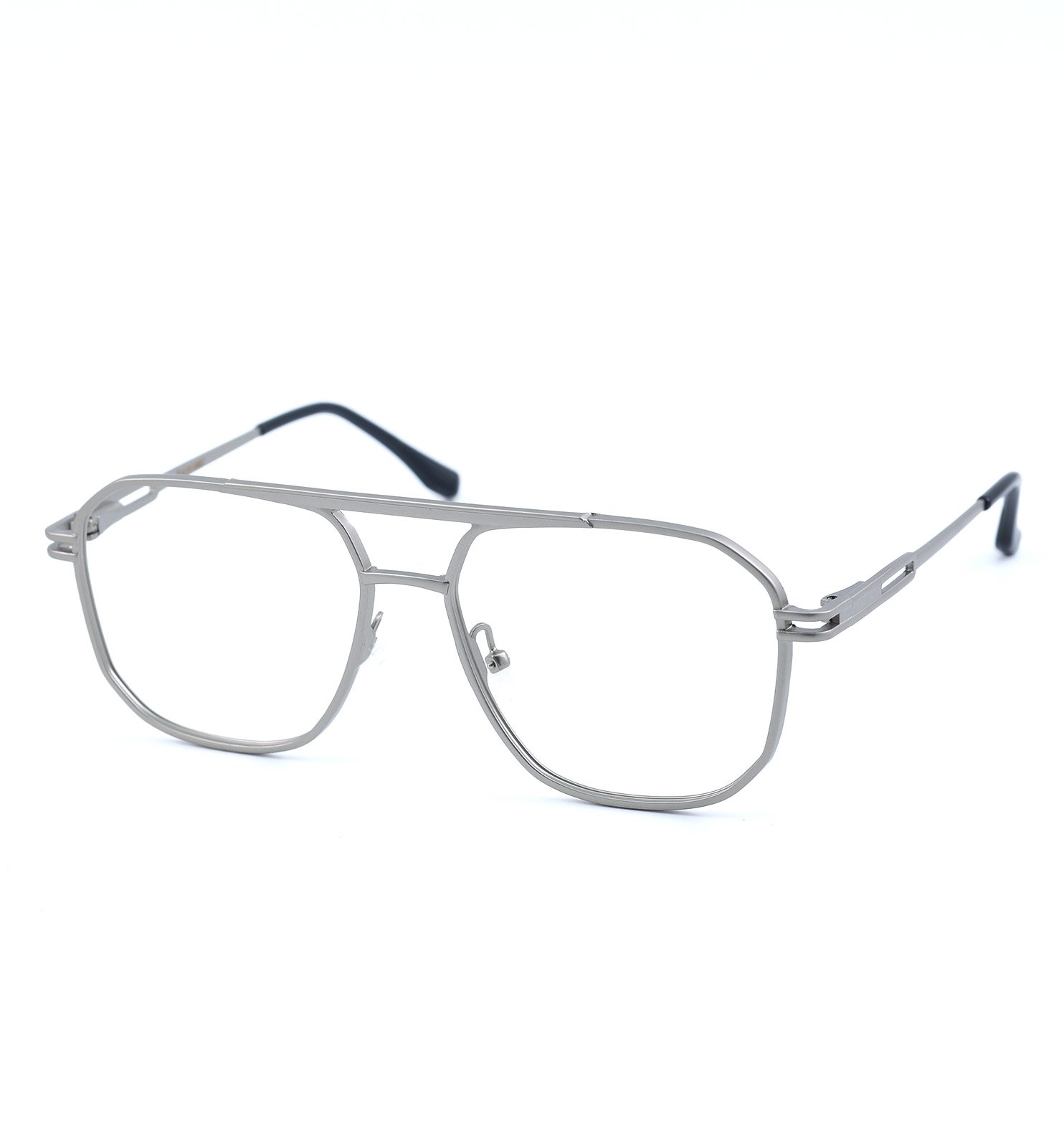 OG Falcon Metal Square Eyeglasses for Men | Premium Full Rim Optical Frame