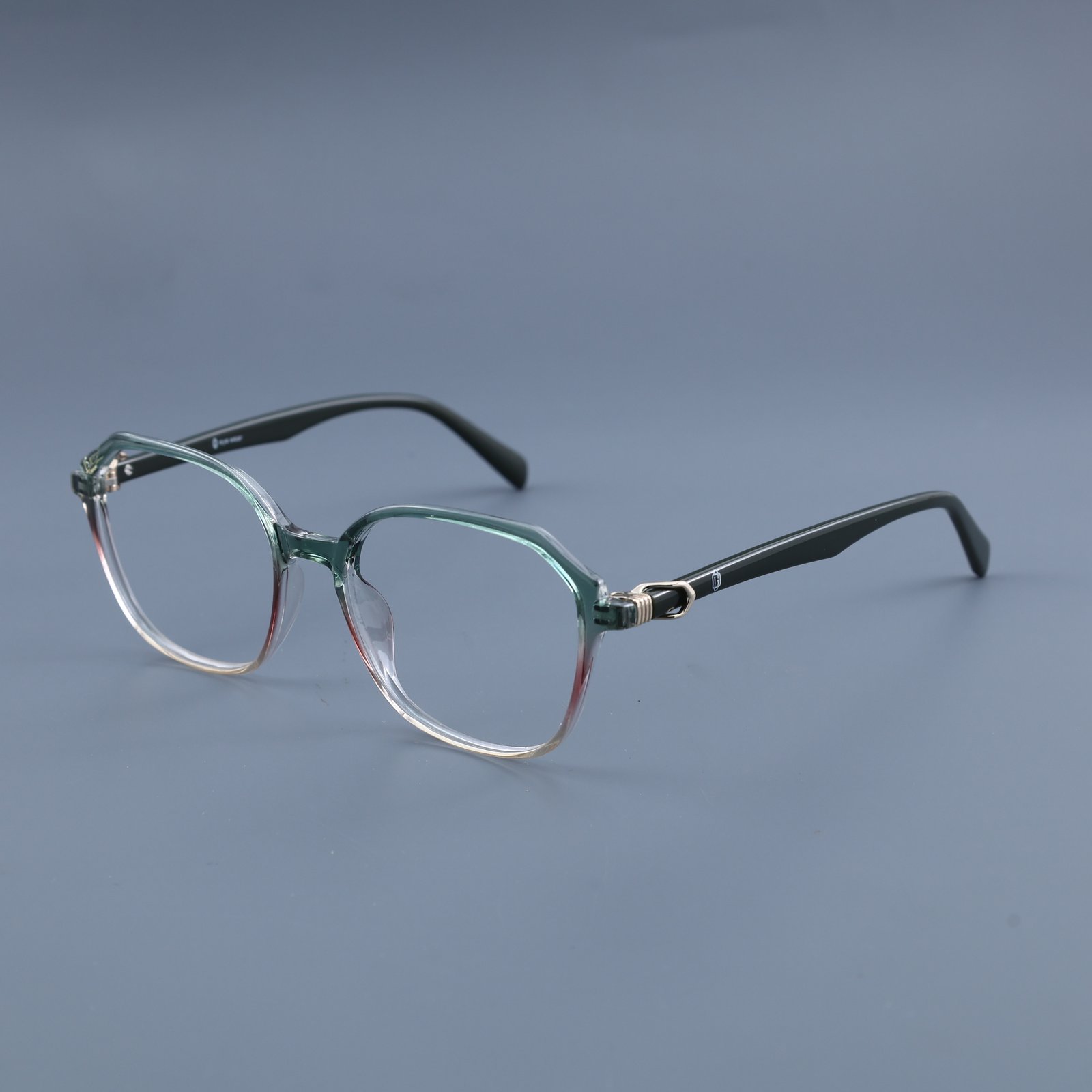 OG Forest Blend | Green Ombre Square Eyeglasses