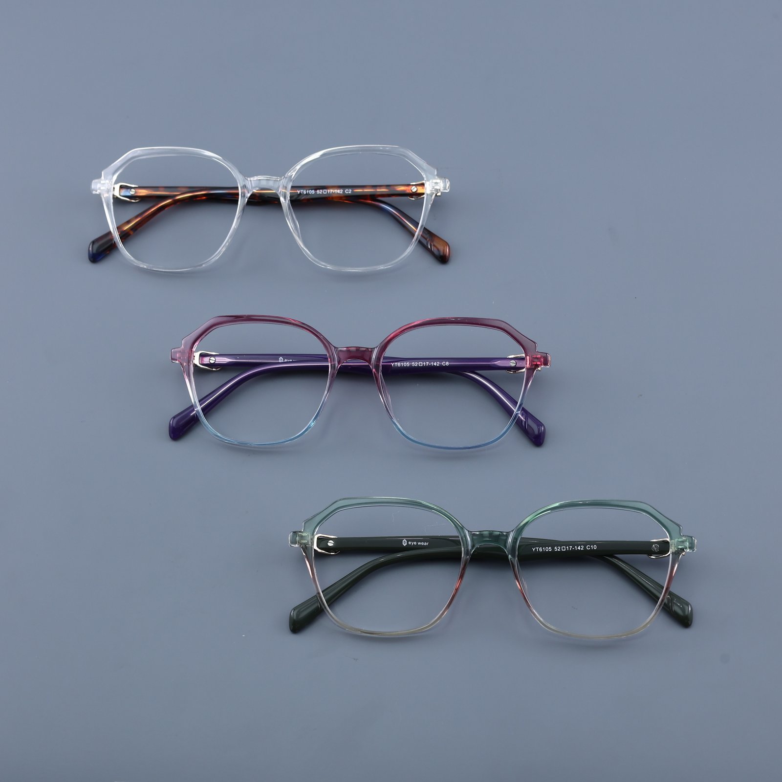 OG Forest Blend | Green Ombre Square Eyeglasses