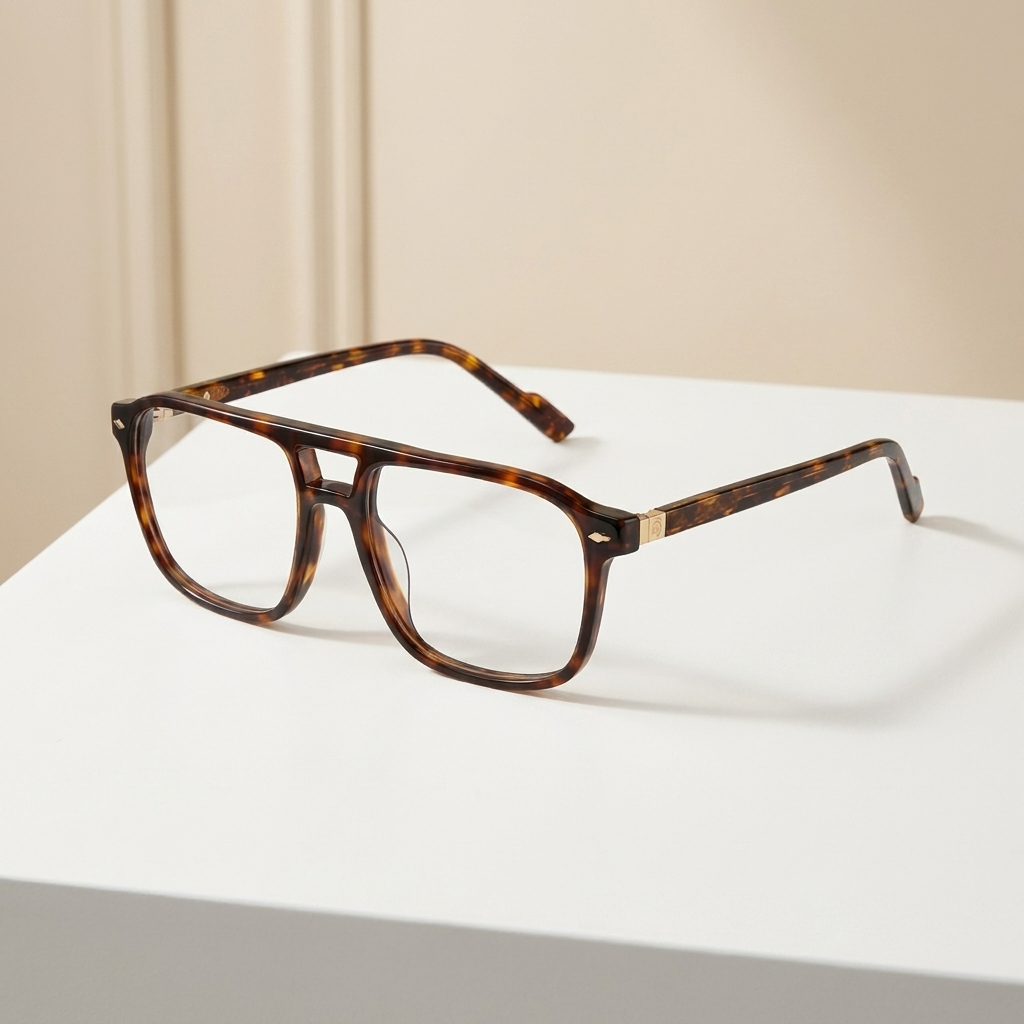 OG Full Rim Square Acetate Unbreakable Eyeglasses – Lightweight Flexible Frame