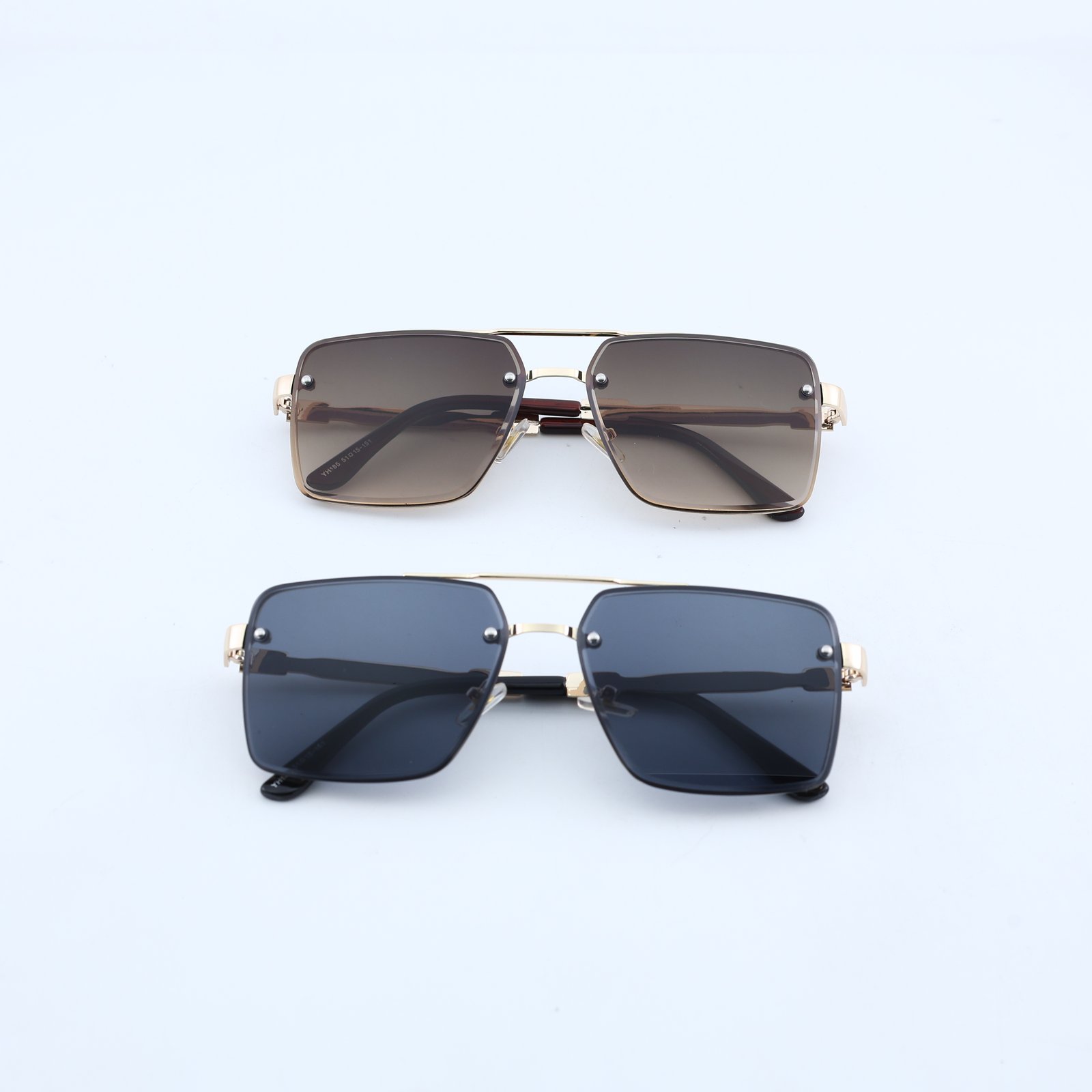 OG Gold Drift | Square Gradient Sunglasses