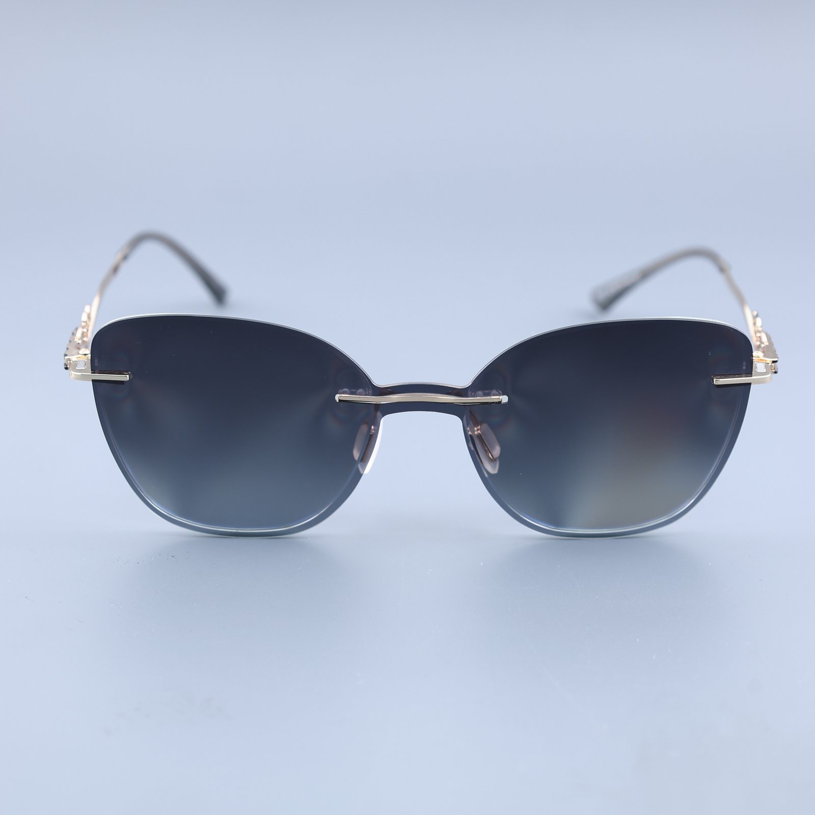 OG Golden Charm | Rimless Butterfly Sunglasses