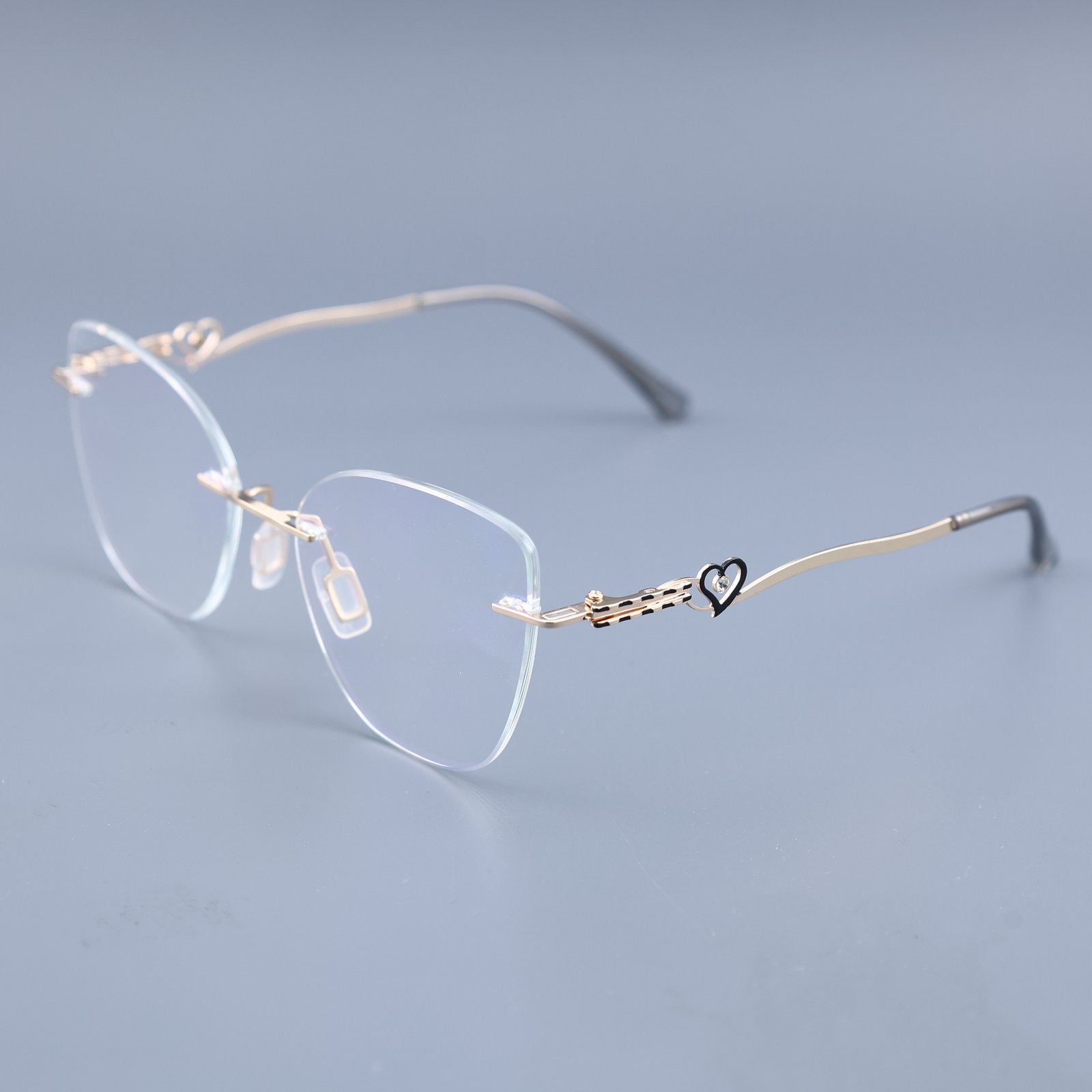 OG Golden Charm | Rimless Butterfly Sunglasses
