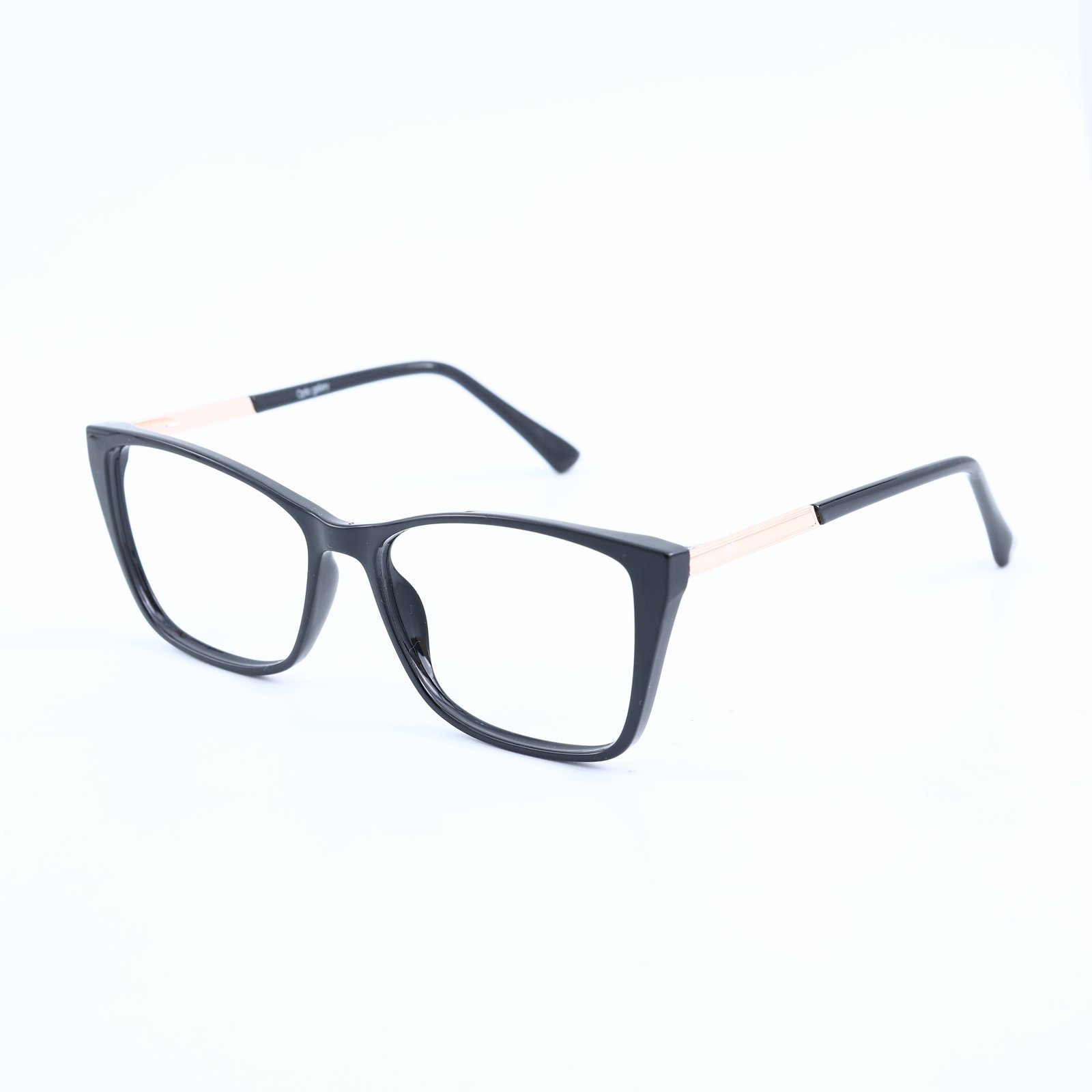 OG Graphite Grace | Black Frame Square Eyeglasses