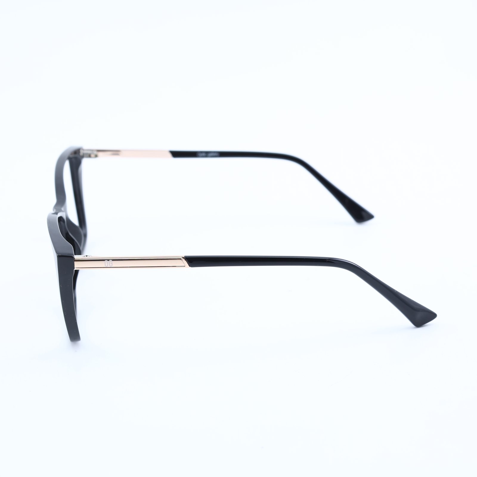 OG Graphite Grace | Black Frame Square Eyeglasses