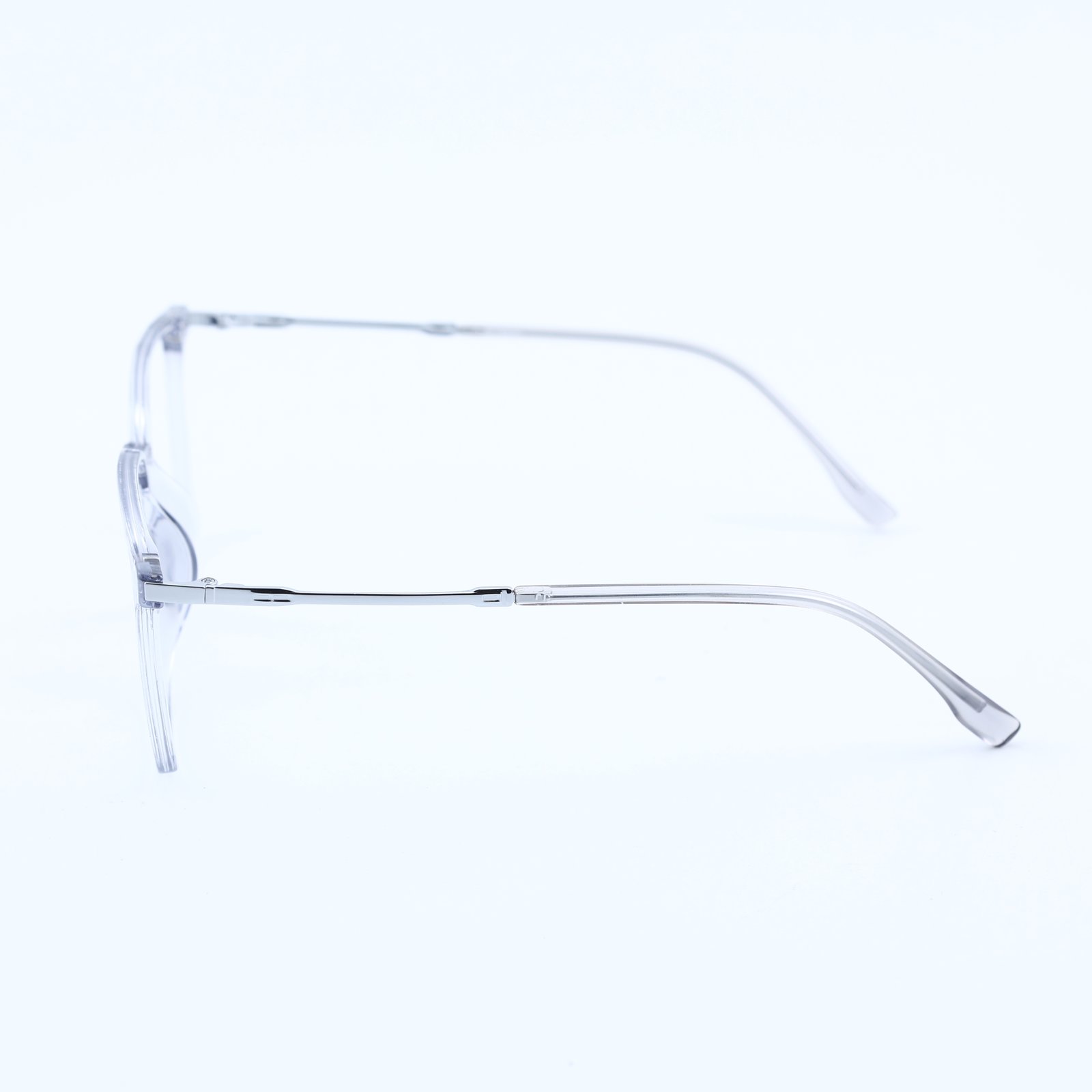 OG Ice Crystal | Clear Frame Square Sunglasses For Men