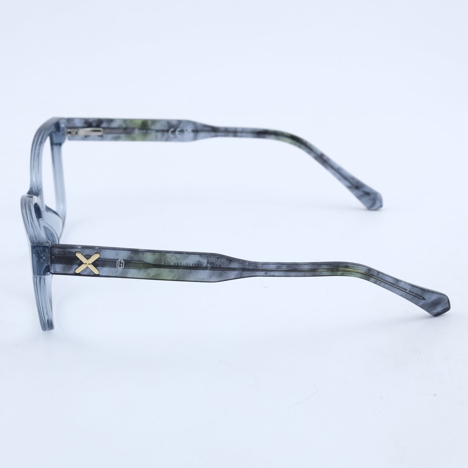 OG Ice Marble | Crystal Grey Square Eyeglasses