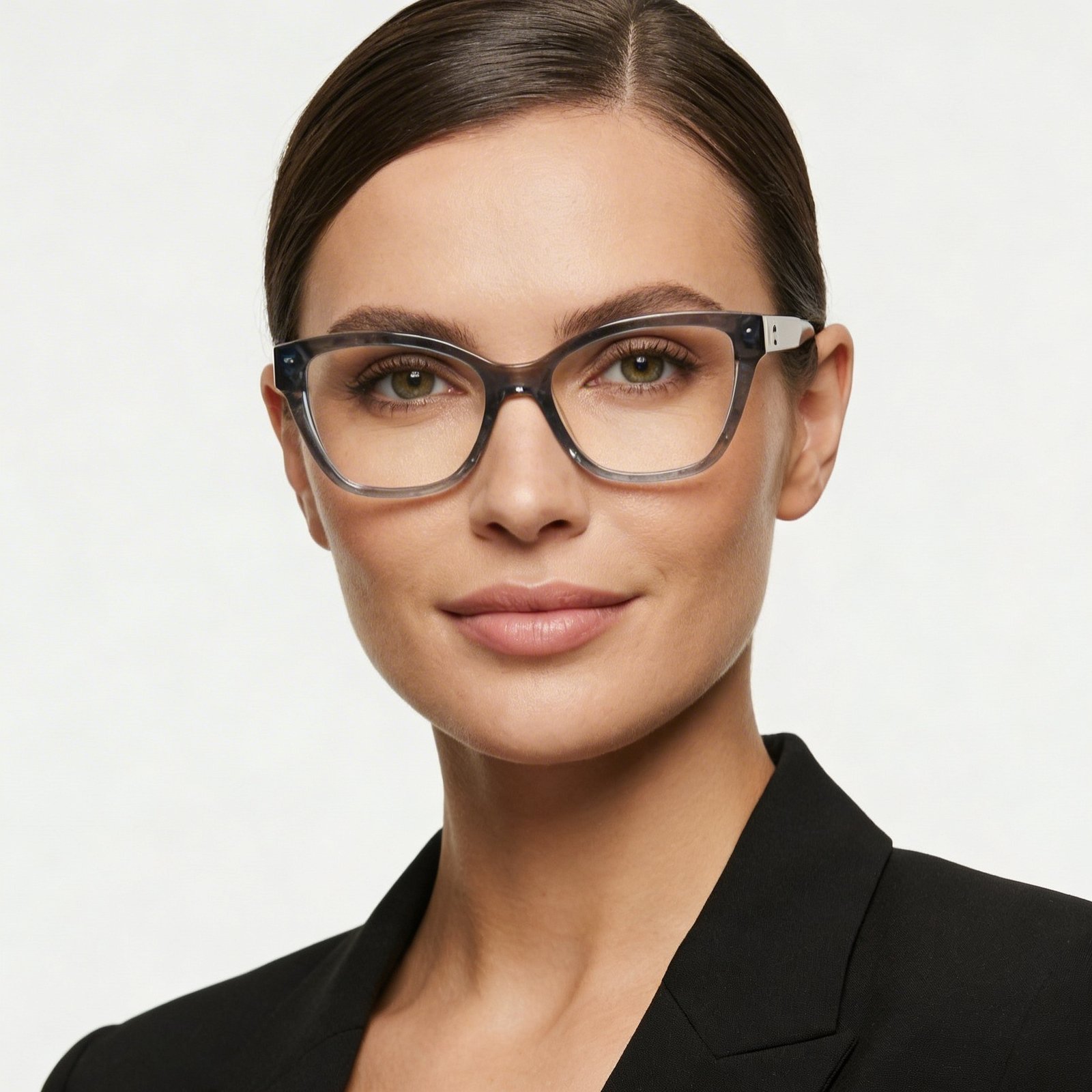 OG Ice Marble | Crystal Grey Square Eyeglasses