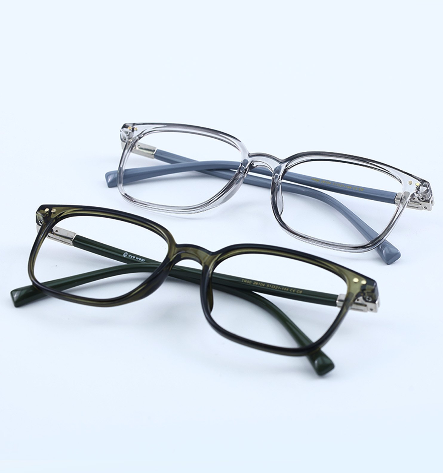 OG Lumen Full Rim Square Eyeglasses for Men | Lightweight Stylish Optical Frame