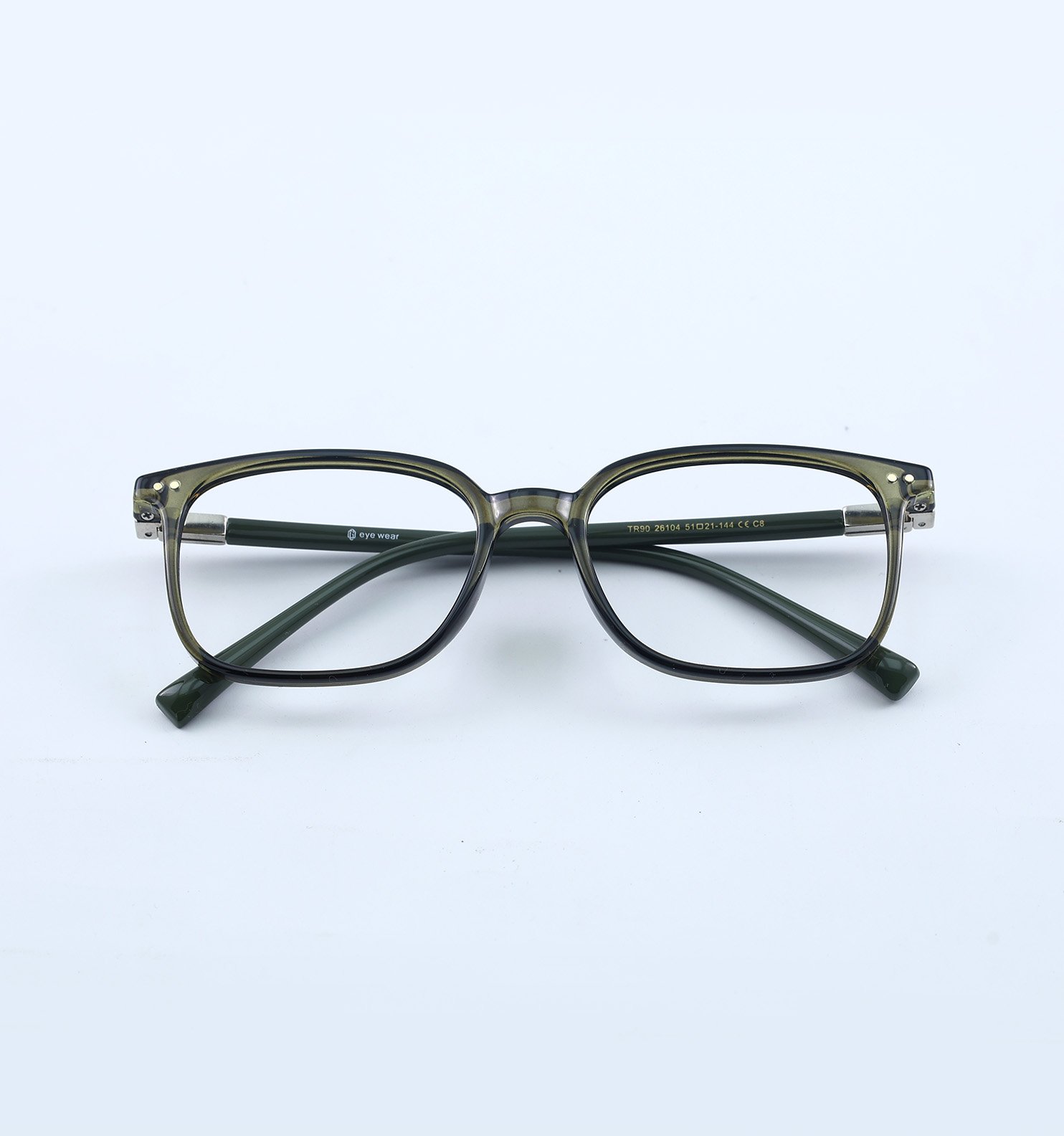 OG Lumen Full Rim Square Eyeglasses for Men | Lightweight Stylish Optical Frame