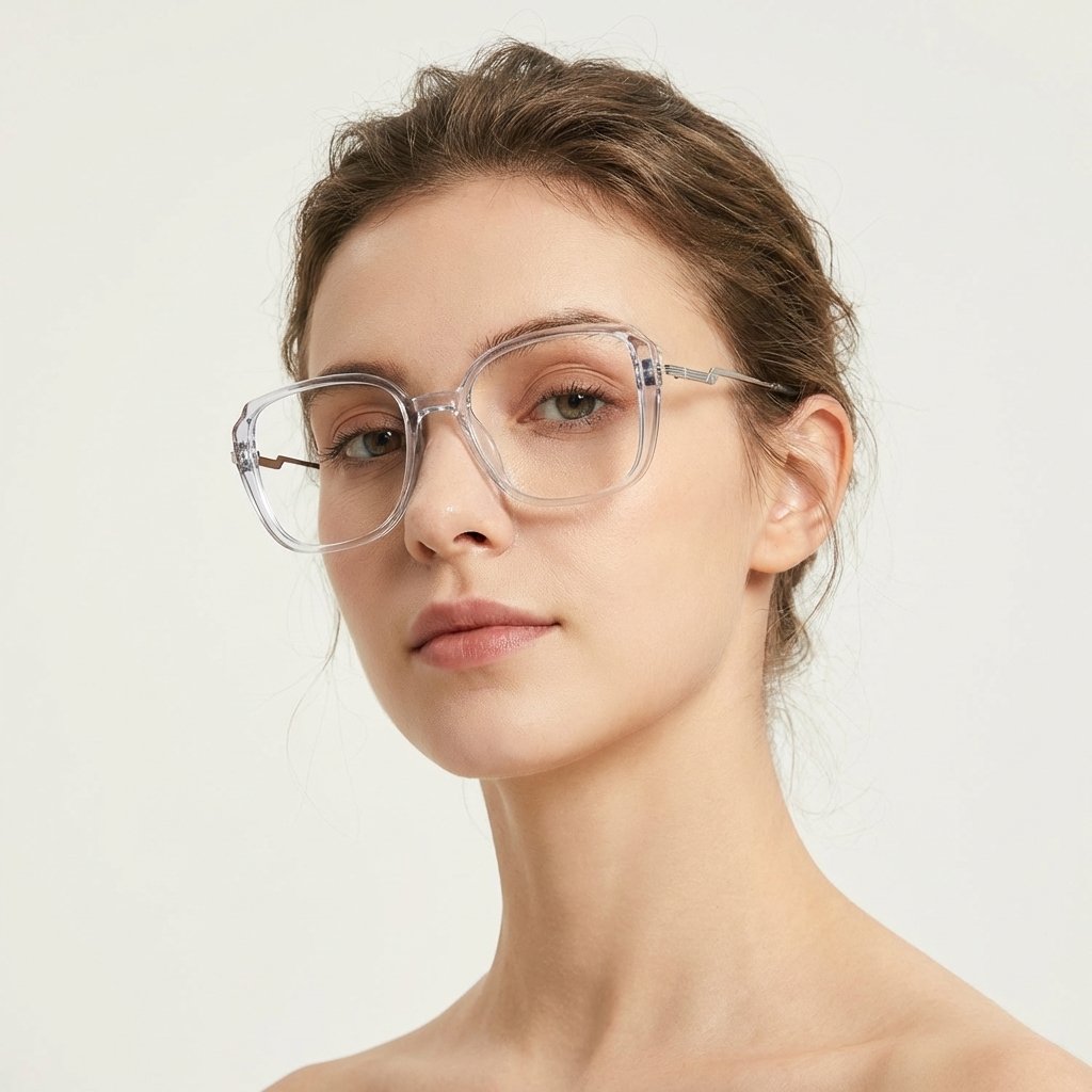 OG Luxe Line | Black & Gold Premium Square Eyeglasses