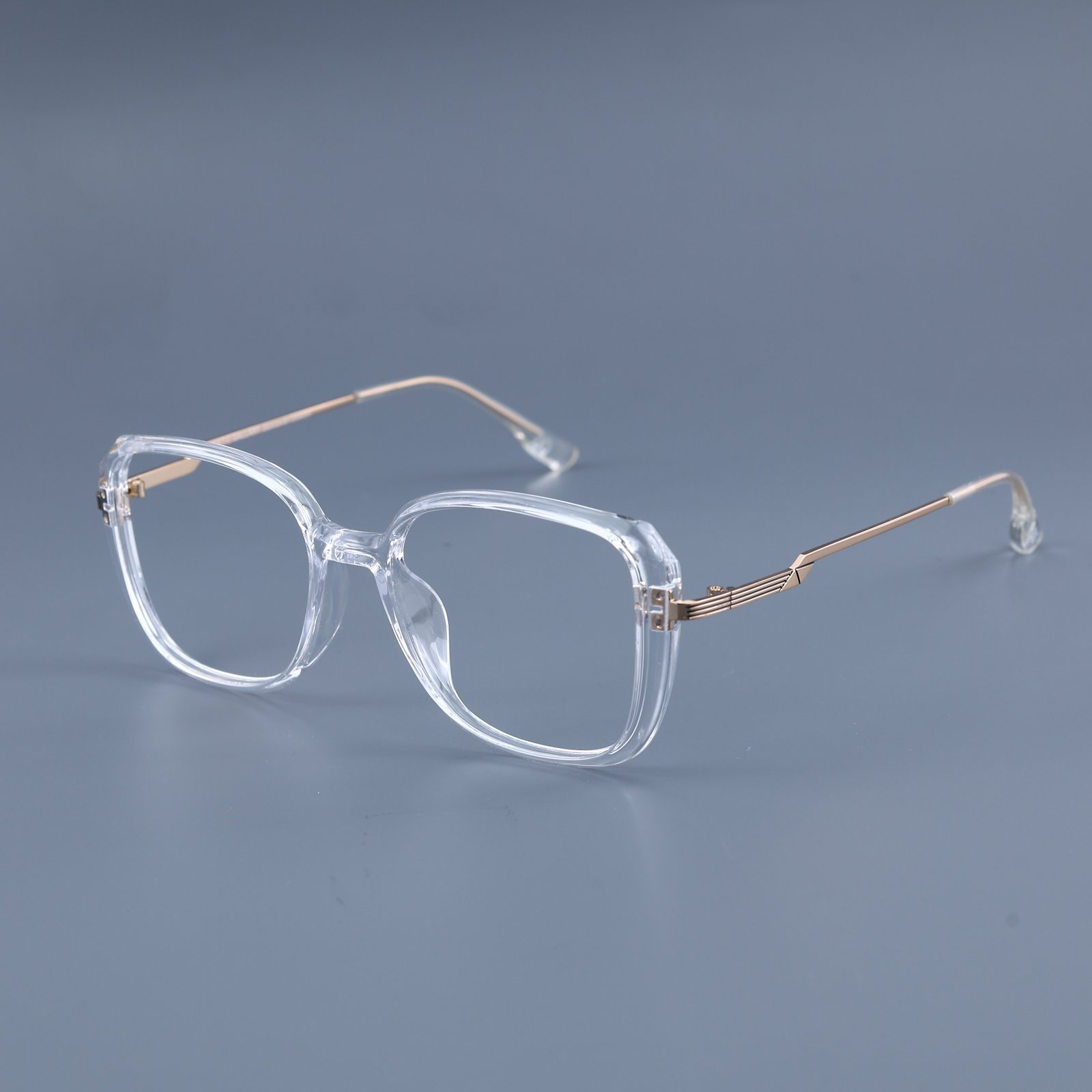 OG Luxe Line | Black & Gold Premium Square Eyeglasses