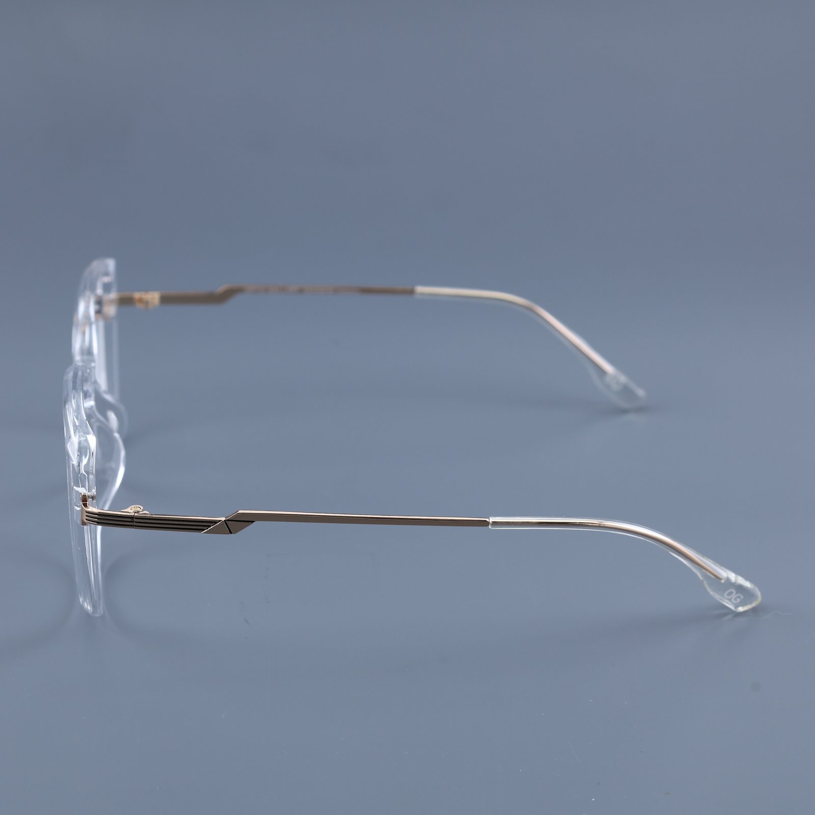 OG Luxe Line | Black & Gold Premium Square Eyeglasses