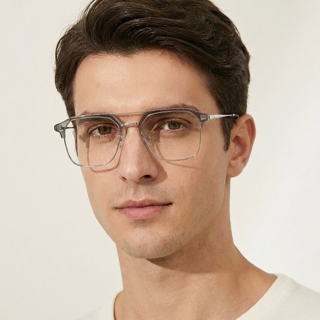 OG Midnight Blade | Black Frame Geometric Aviator Sunglasses