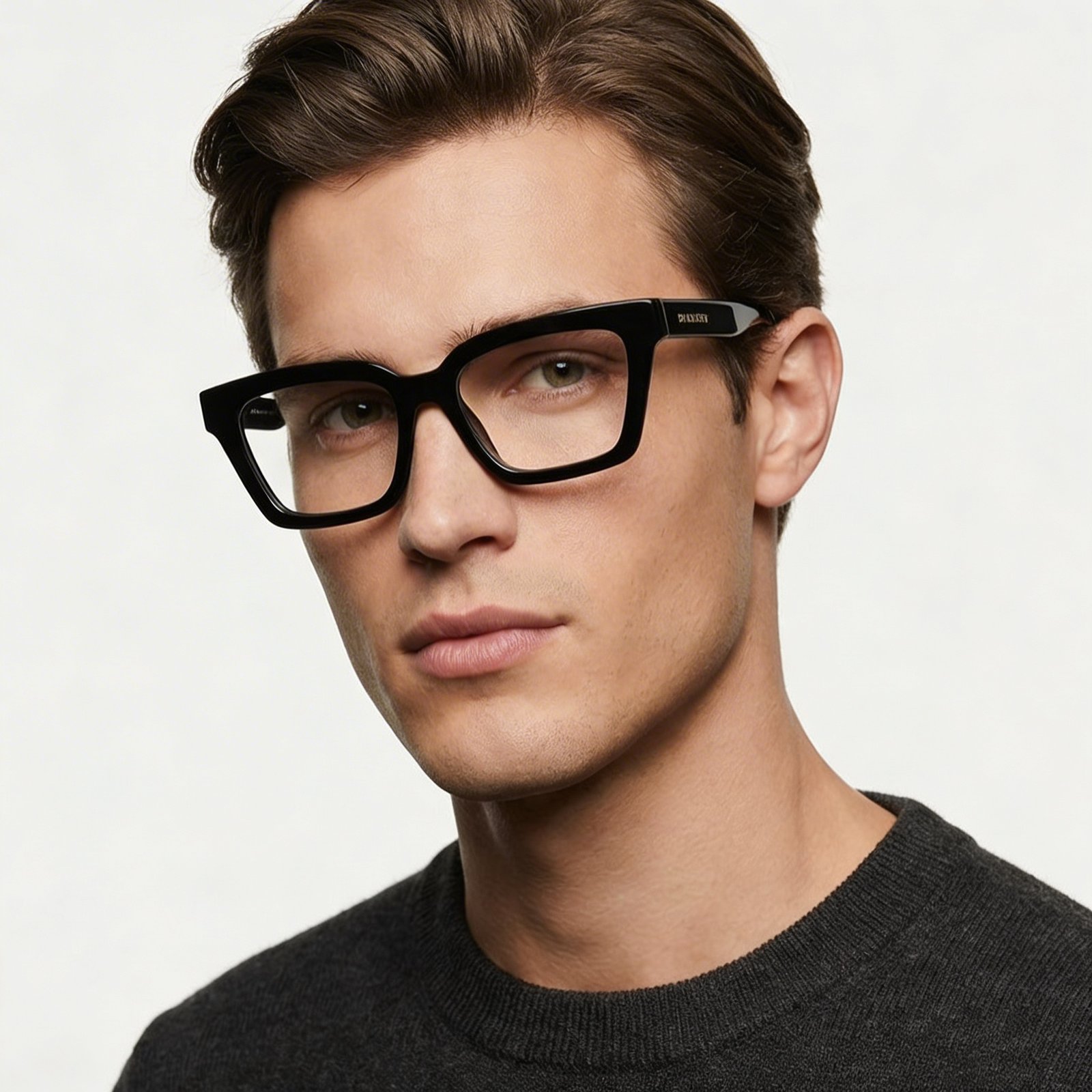 OG Midnight Bold | Black Classic Square Eyeglasses