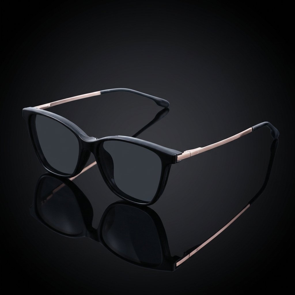 OG Midnight Edge | Black Classic Square Sunglasses