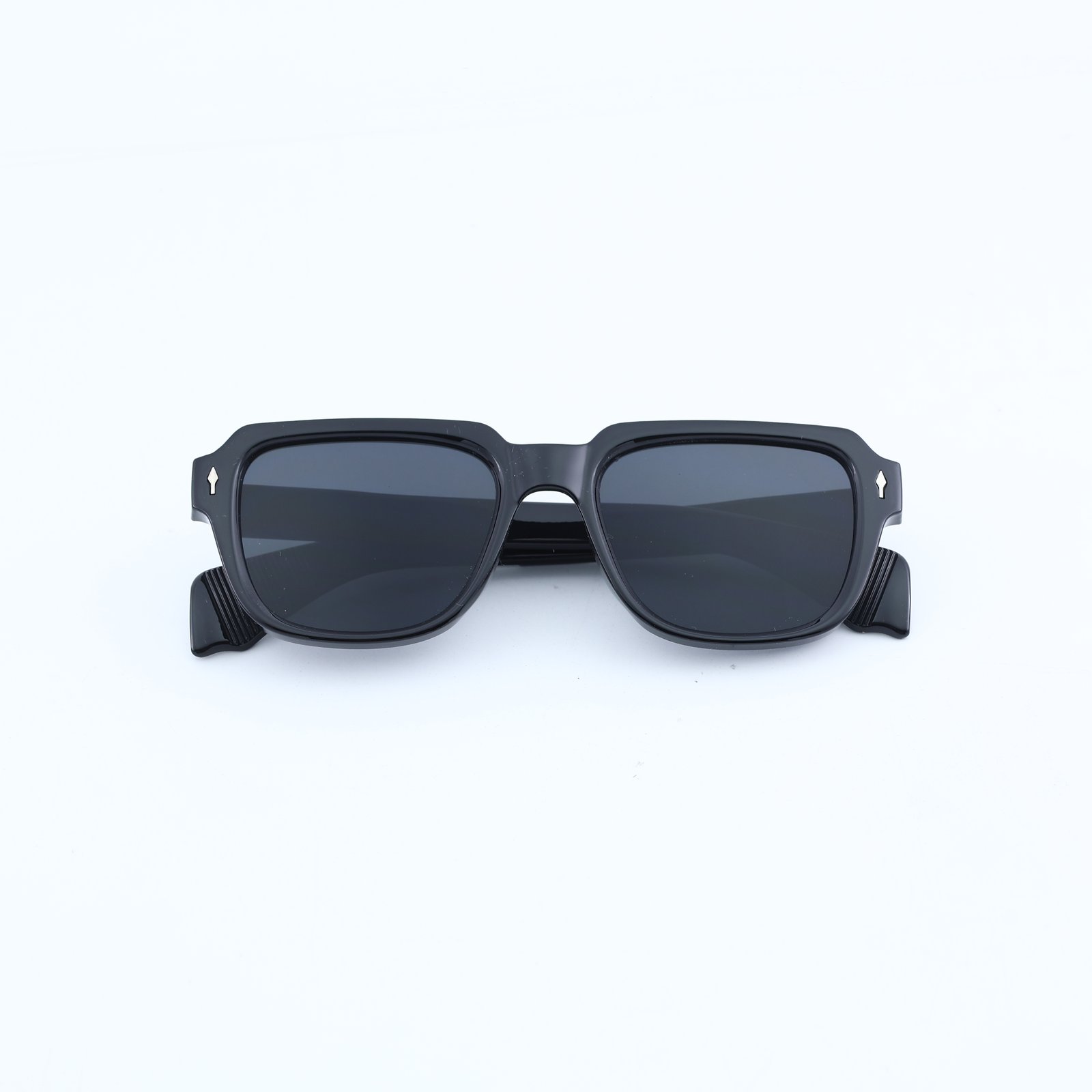 OG Midnight Ice | Classic Blue Tint Square Sunglasses