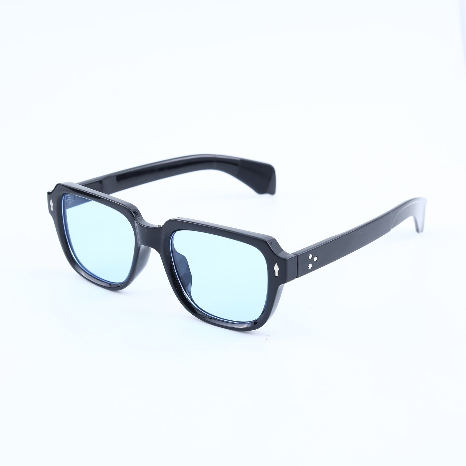 OG Midnight Ice | Classic Blue Tint Square Sunglasses