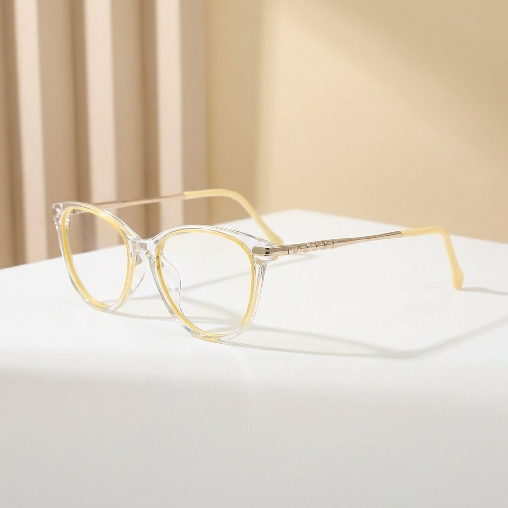 OG Mint Crystal | Fresh Green Transparent Eyeglasses