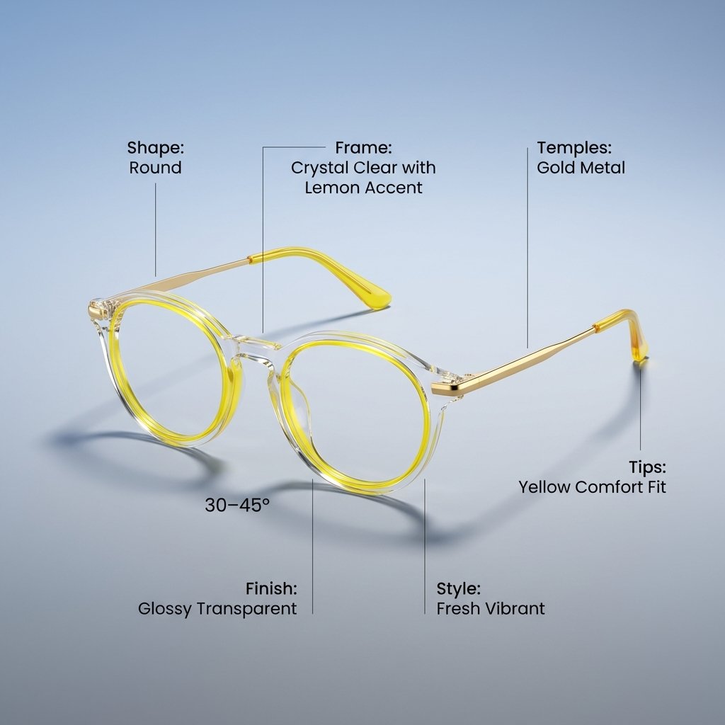 OG Mint Crystal | Fresh Green Transparent Eyeglasses