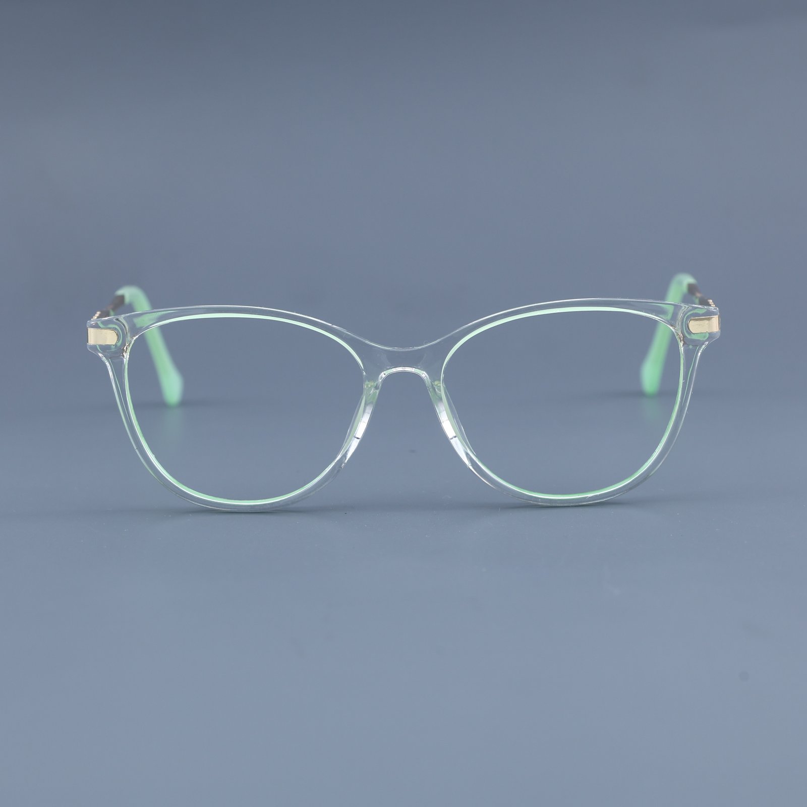 OG Mint Crystal | Fresh Green Transparent Eyeglasses