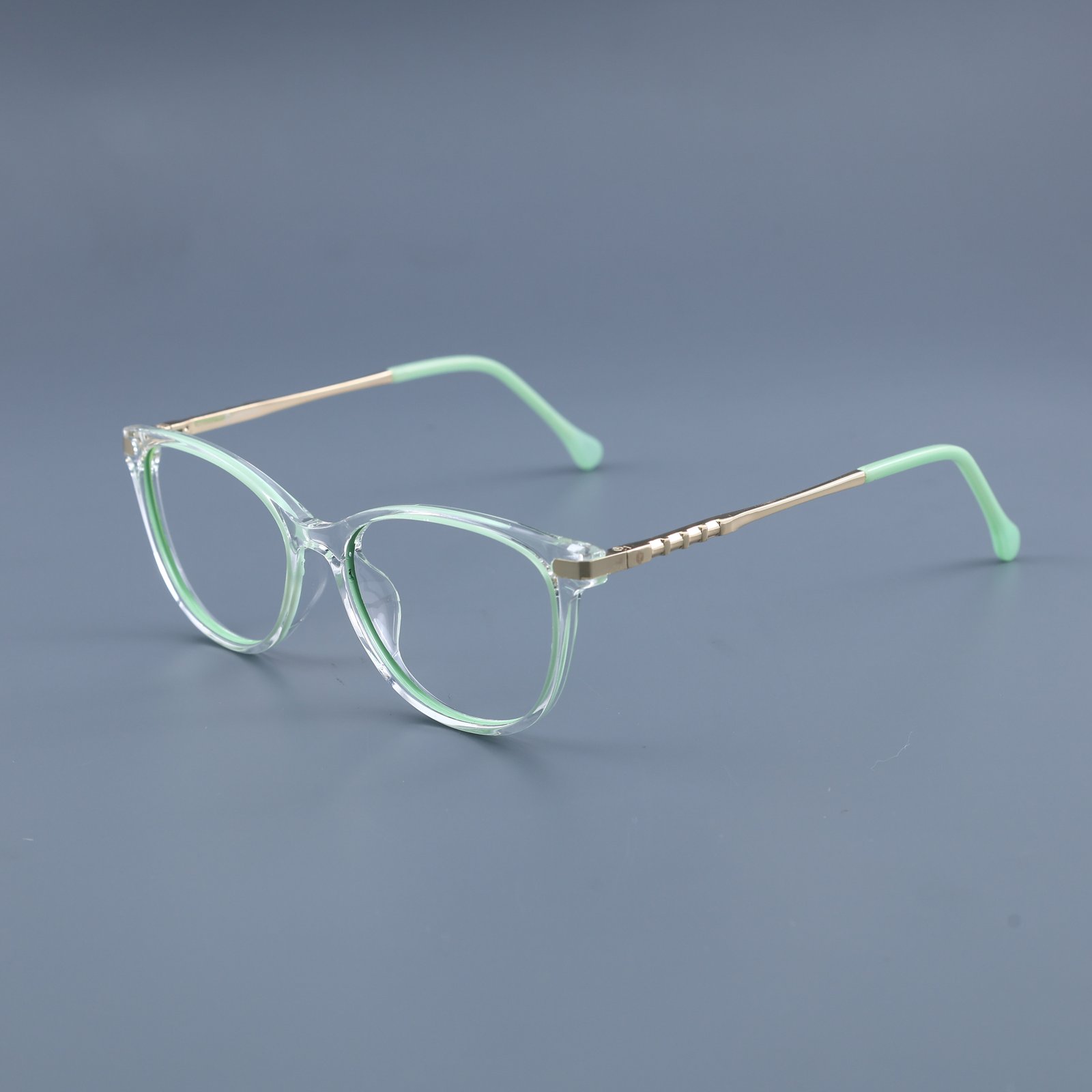 OG Mint Crystal | Fresh Green Transparent Eyeglasses