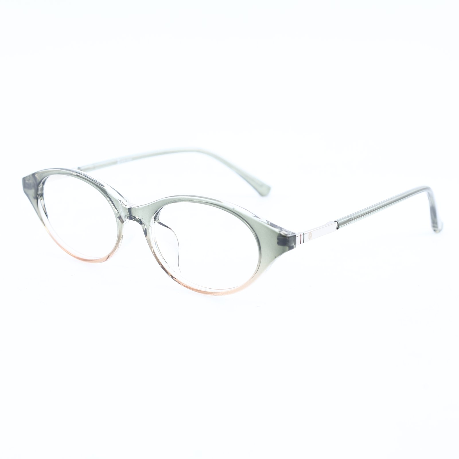 OG Mint Whisper Full Rim Oval Eyeglasses | Transparent Dual Tone Pastel Lightweight Optical Frame for Women