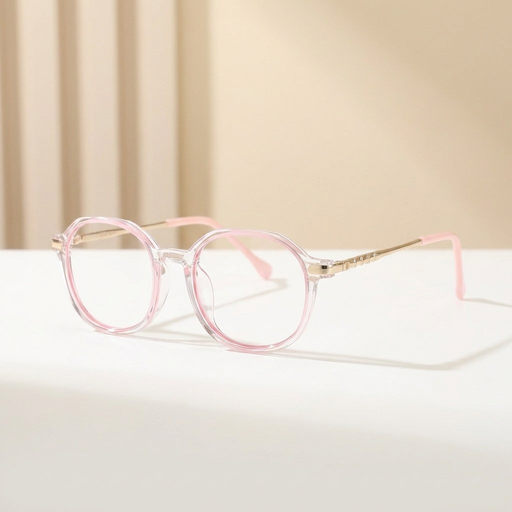 OG Monarch Round | Black & Gold Premium Eyeglasses