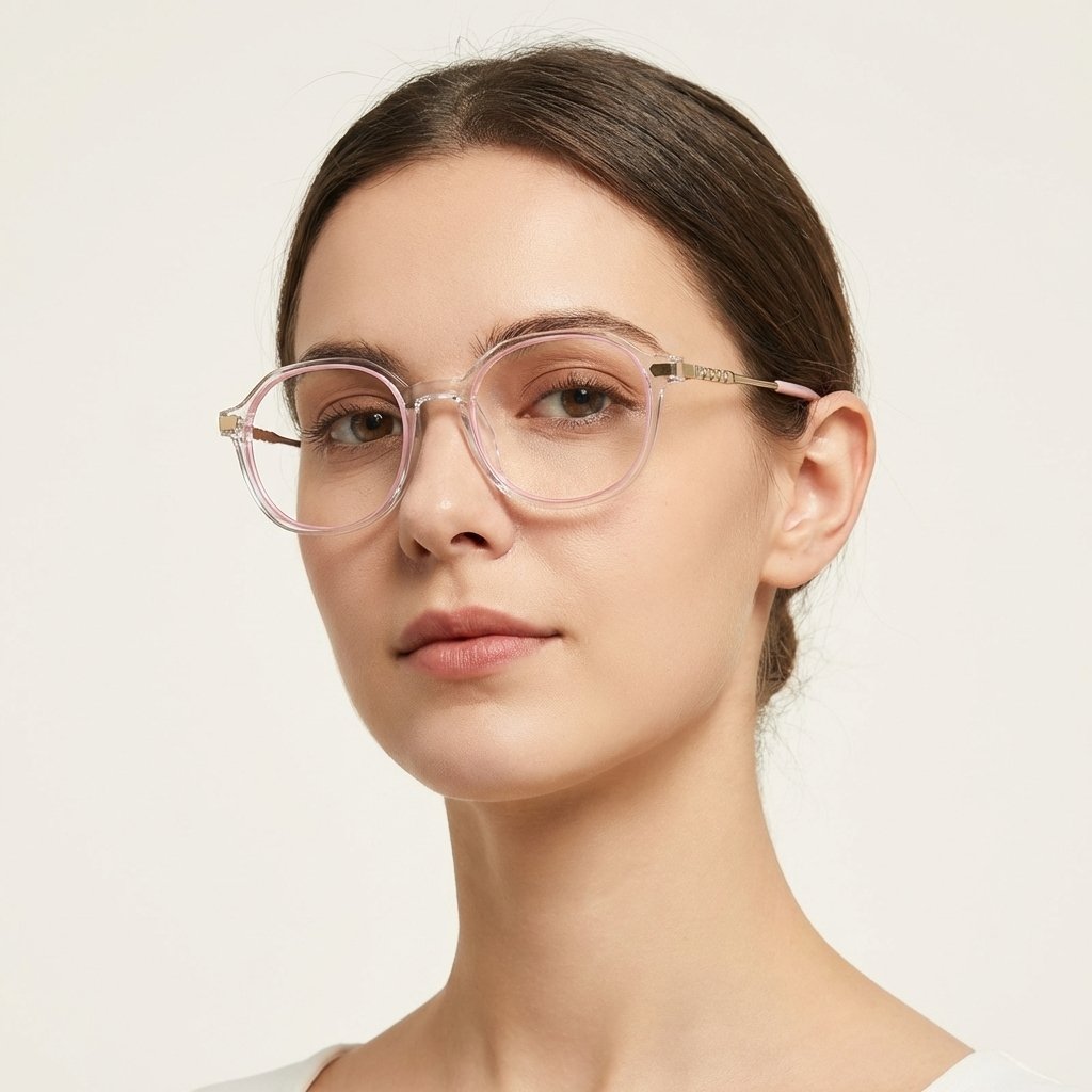 OG Monarch Round | Black & Gold Premium Eyeglasses