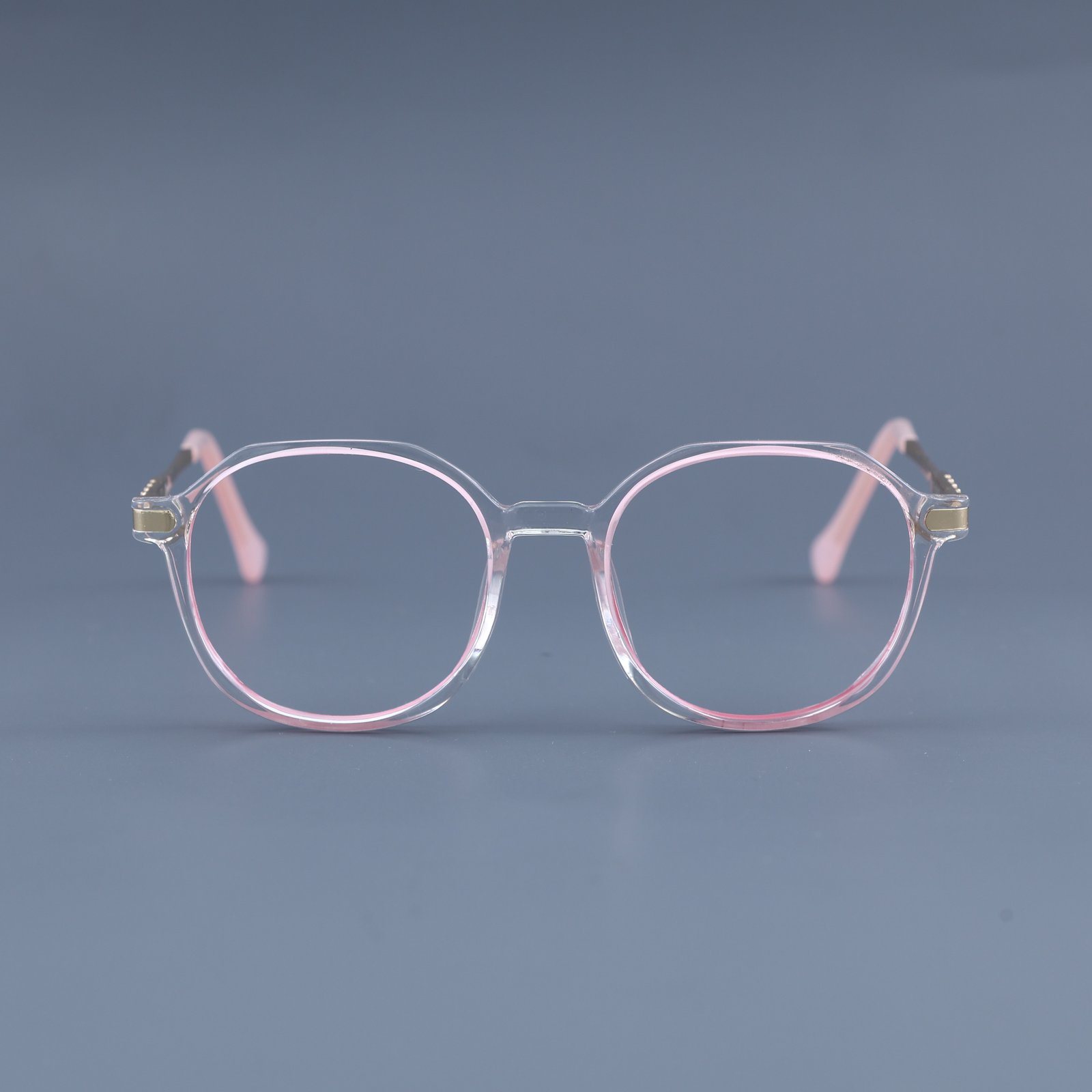 OG Monarch Round | Black & Gold Premium Eyeglasses