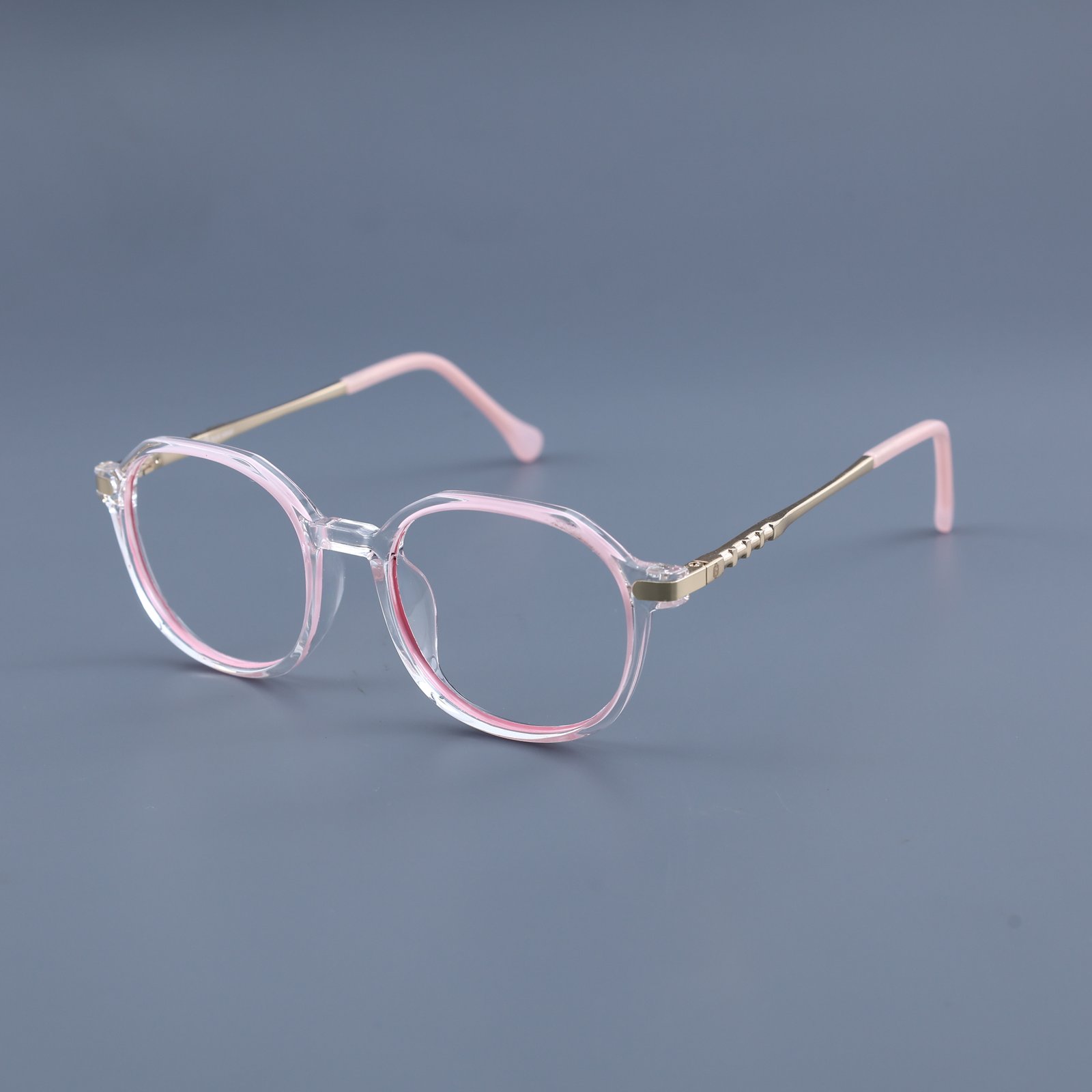 OG Monarch Round | Black & Gold Premium Eyeglasses