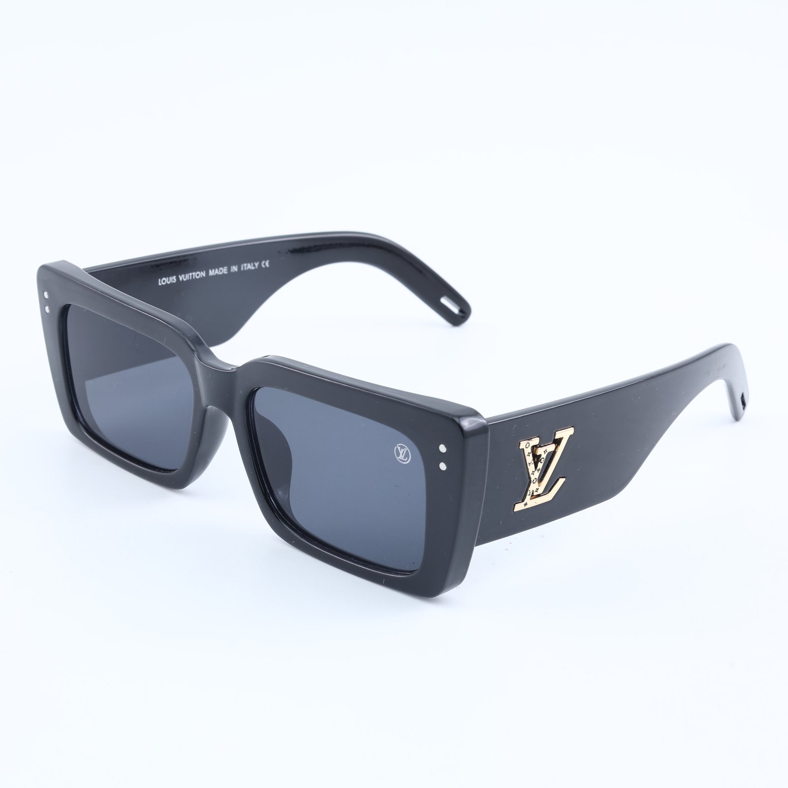 OG Monogram Icon | Bold Black Luxe Square Sunglasses