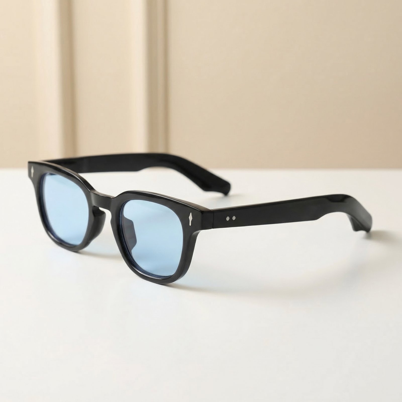 OG Night Vision | Matte Black Round Yellow Lens Sunglasses