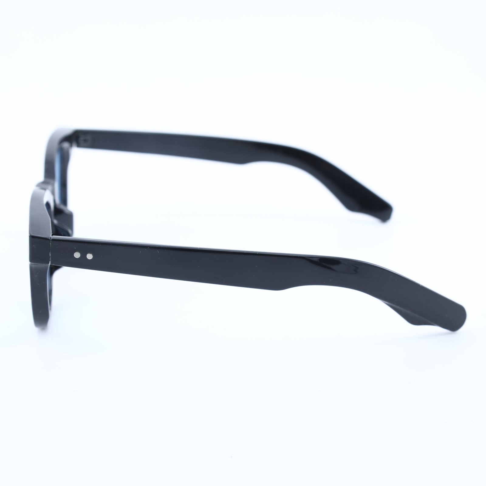 OG Night Vision | Matte Black Round Yellow Lens Sunglasses